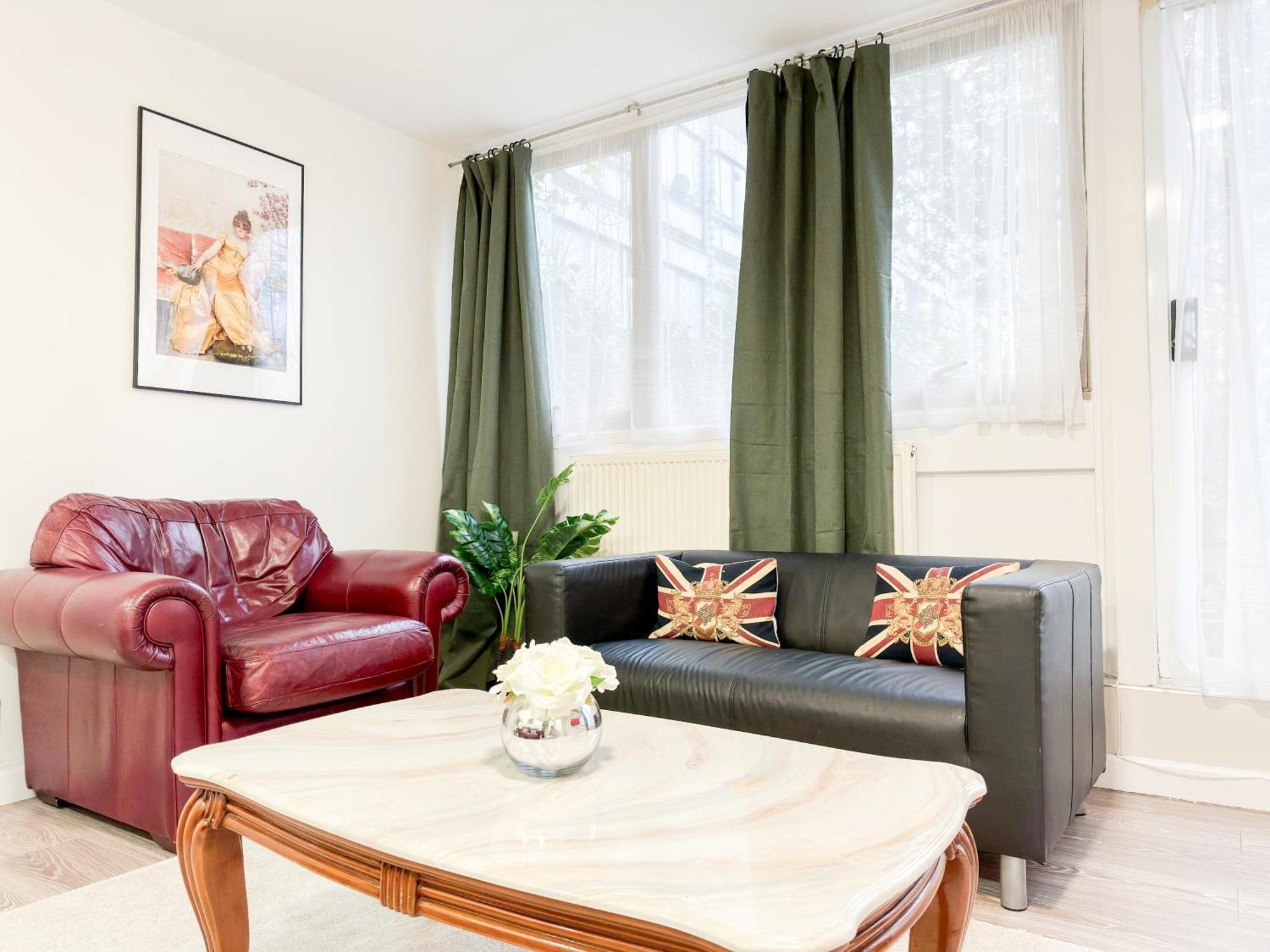 Lägenhet Cosy 3 Bedroom 3 Bathroom Flat With Private Garden- Maida Vale, Near Paddington London