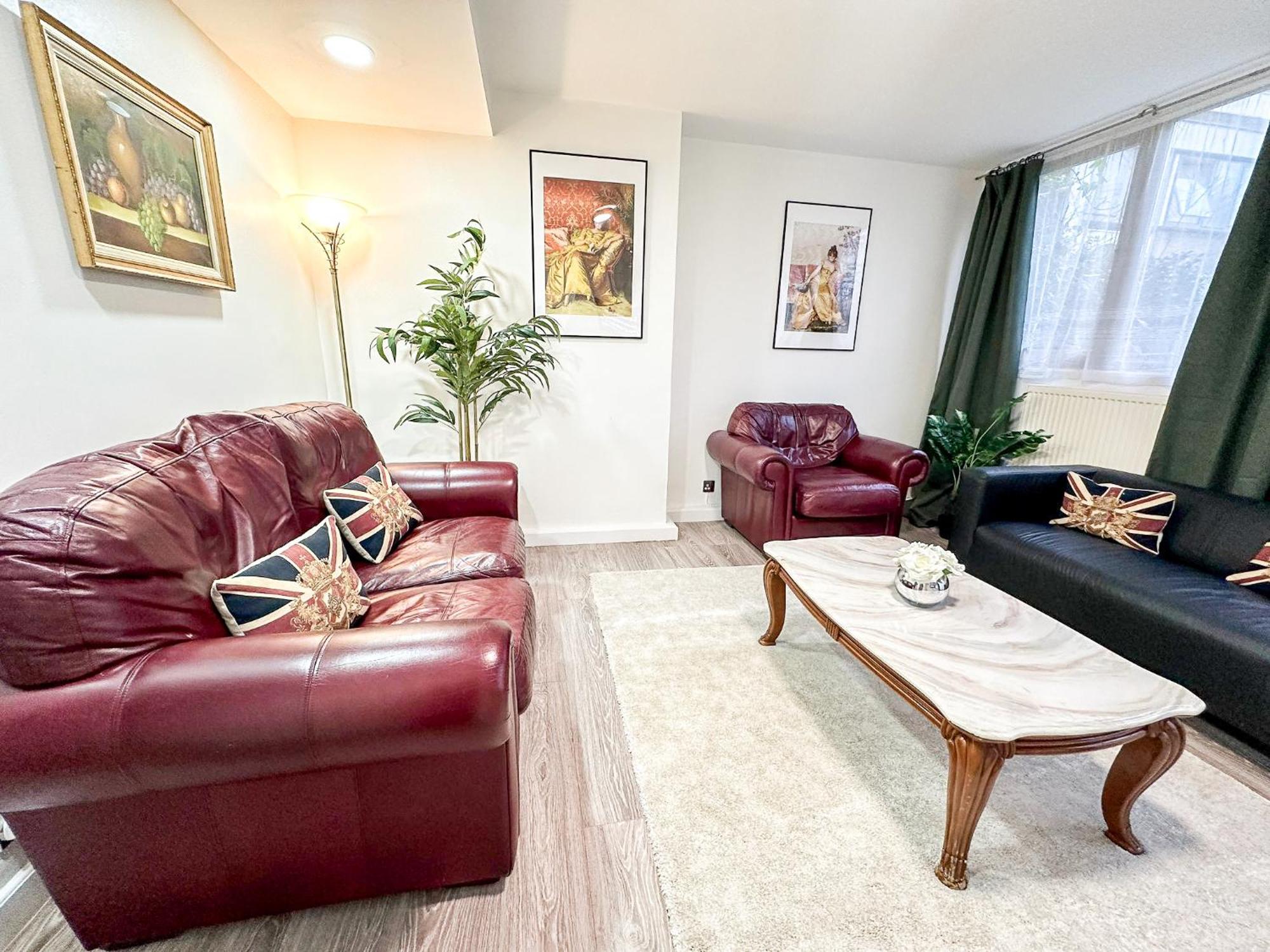Lägenhet Cosy 3 Bedroom 3 Bathroom Flat With Private Garden- Maida Vale, Near Paddington London