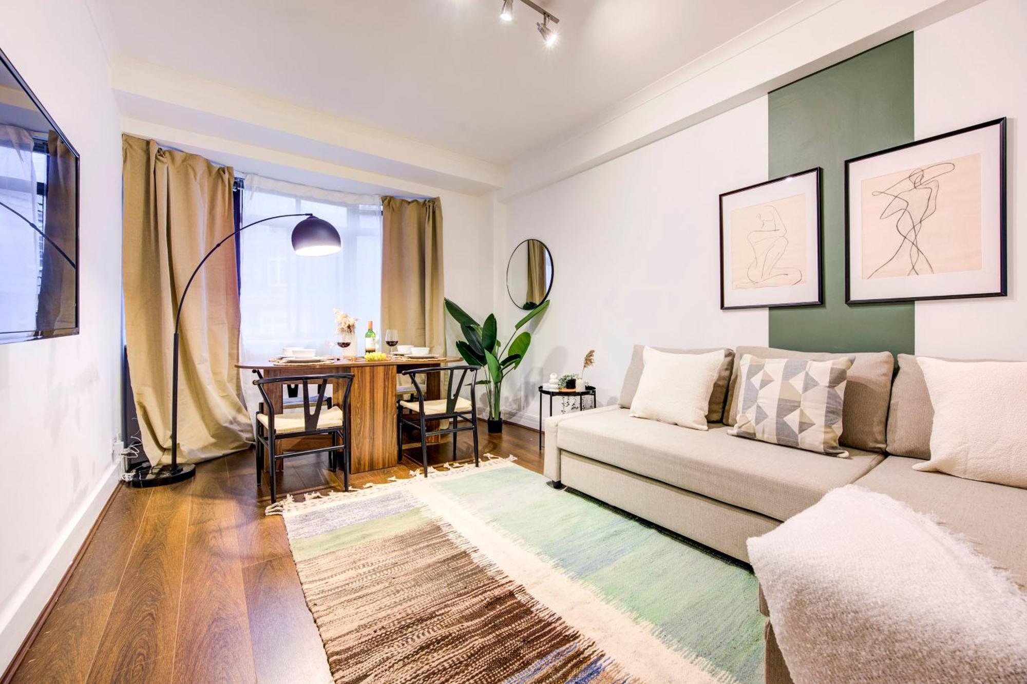 Oxford Circus Chic Modern Flat For 4 Lägenhet *