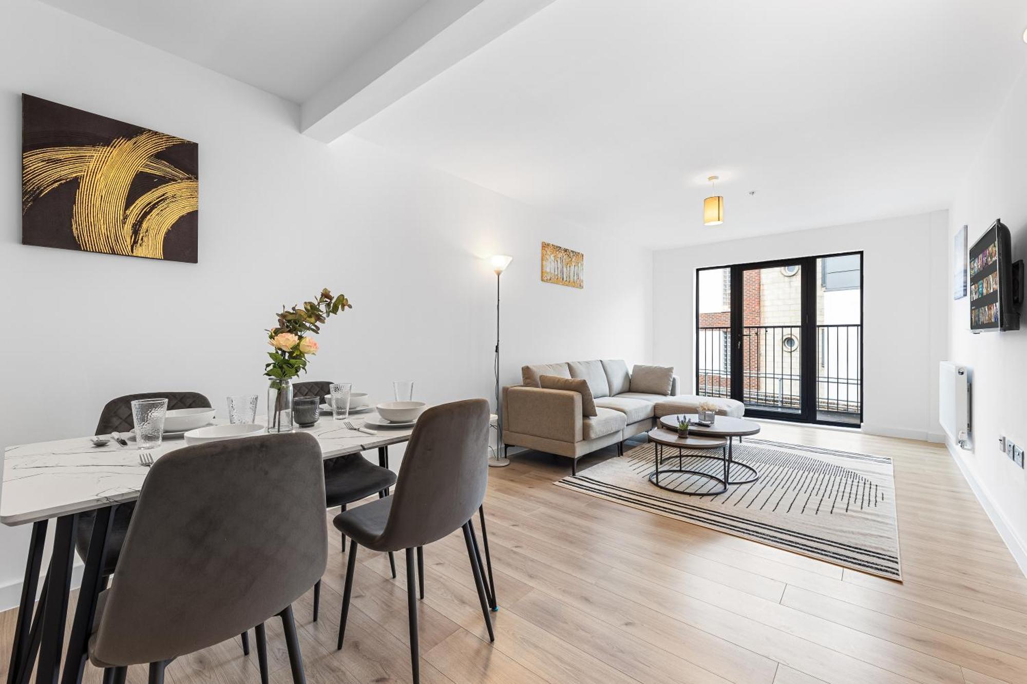 3 Bedroom Sleep12 In Mr2 Apartment London