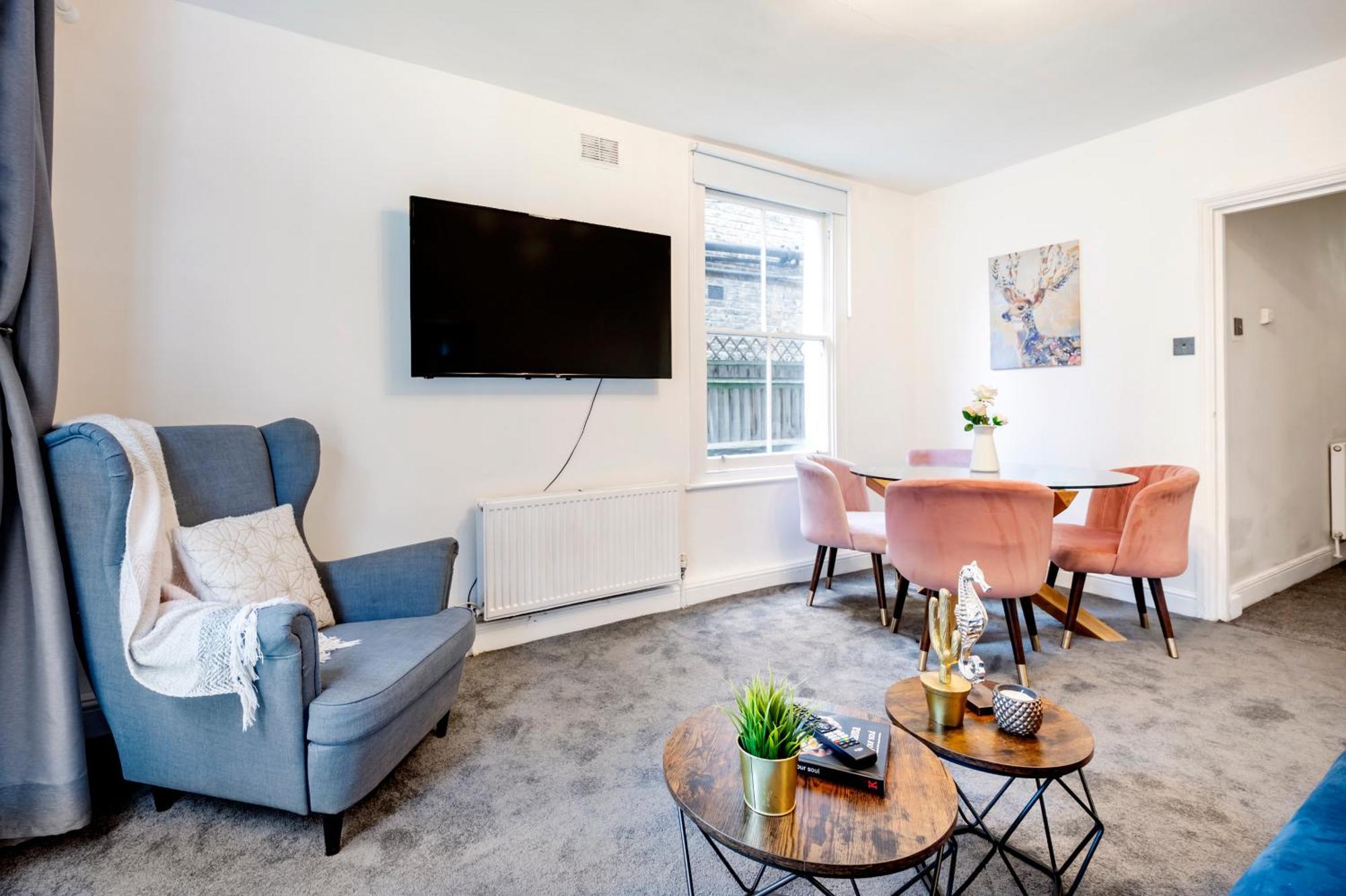Lägenhet Beautiful Garden Flat Near Chelsea