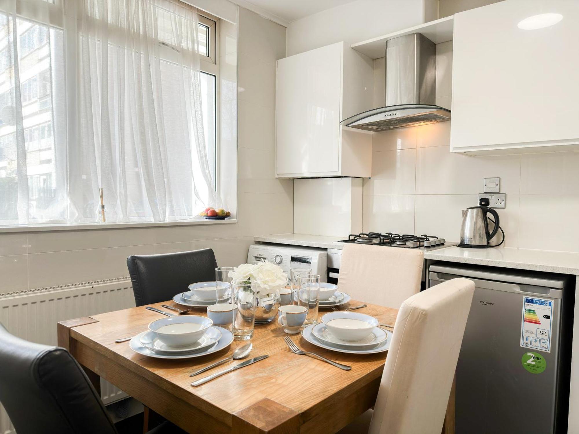 Lägenhet Cosy 3 Bedroom 3 Bathroom Flat With Private Garden- Maida Vale, Near Paddington *