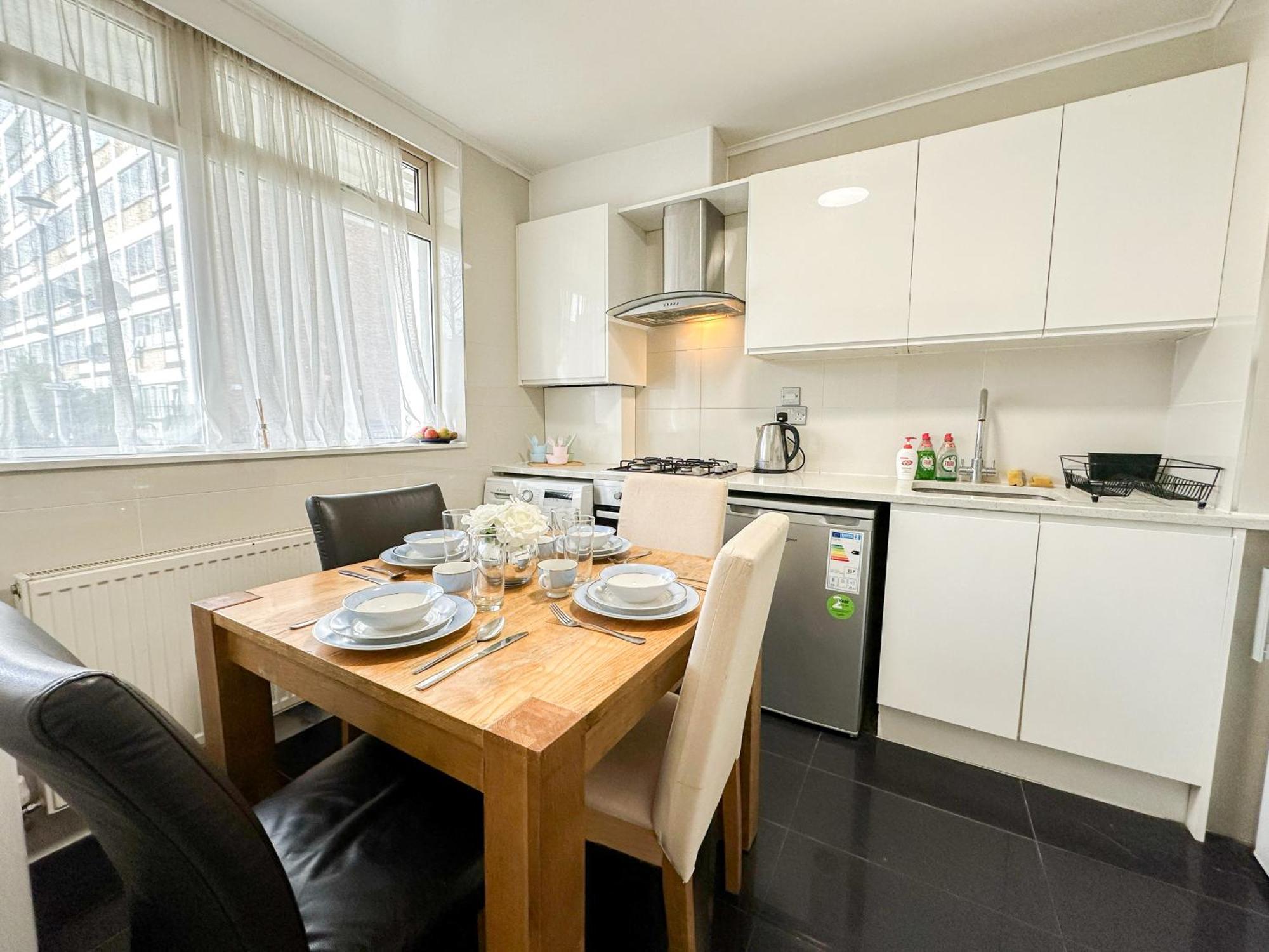 Lägenhet Cosy 3 Bedroom 3 Bathroom Flat With Private Garden- Maida Vale, Near Paddington London