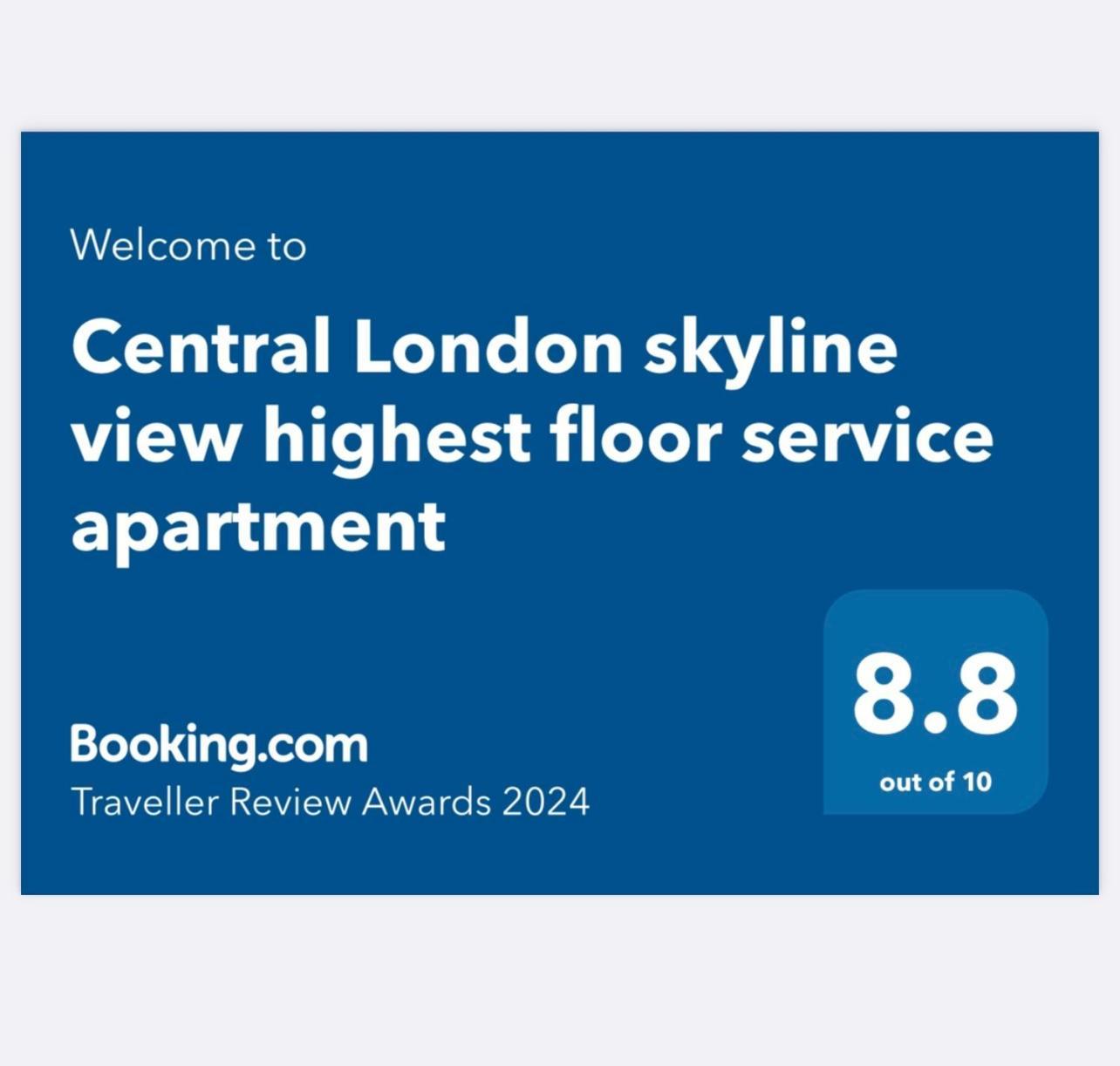 Skyline View Highest Floor Service Apartment London