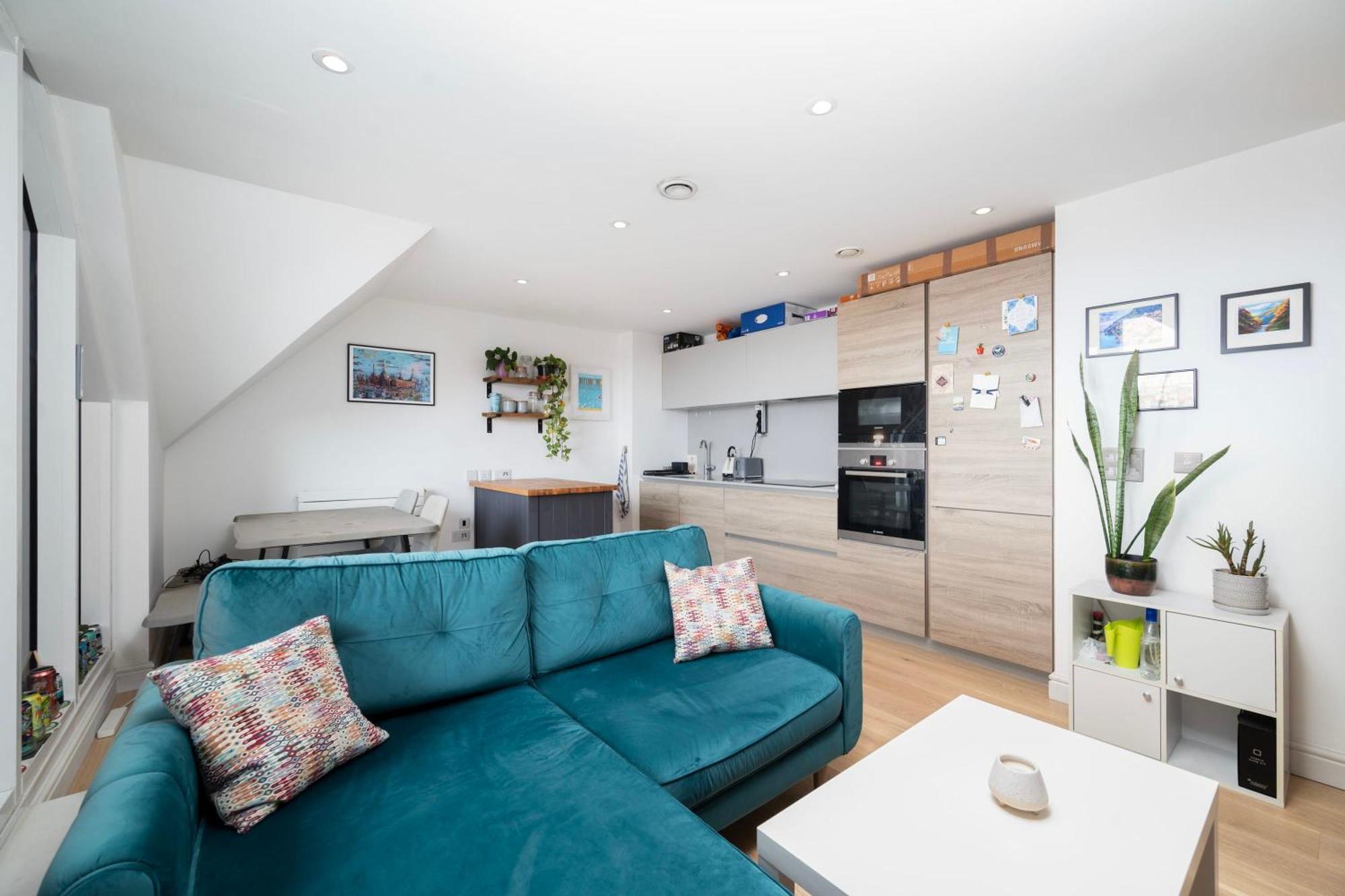 Lägenhet Chic City 1 Bedroom With Balcony Views London