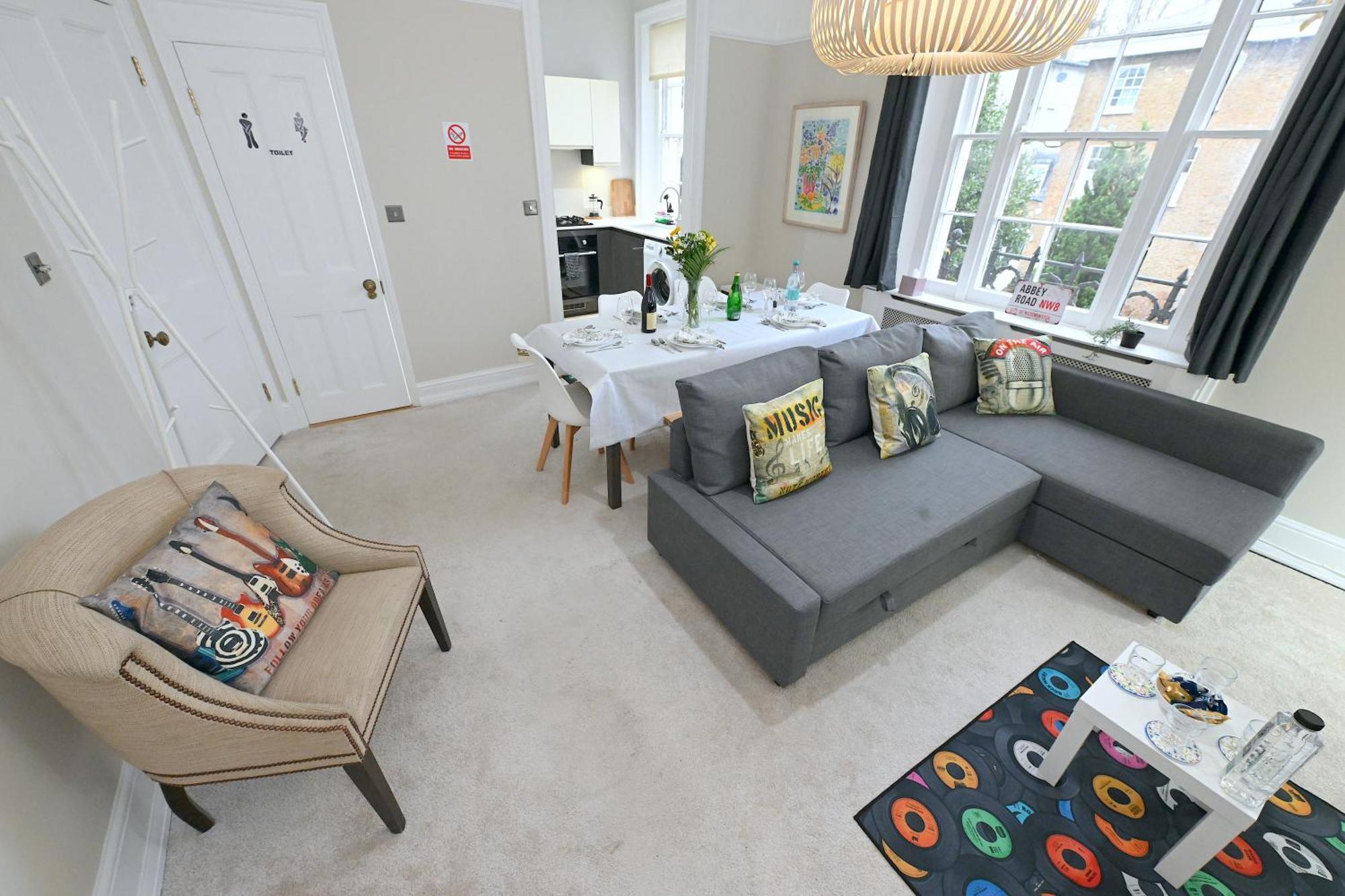 Stunning 4 Bedroom Flat In Regent's Park - Abbey Rd Ferienhaus *