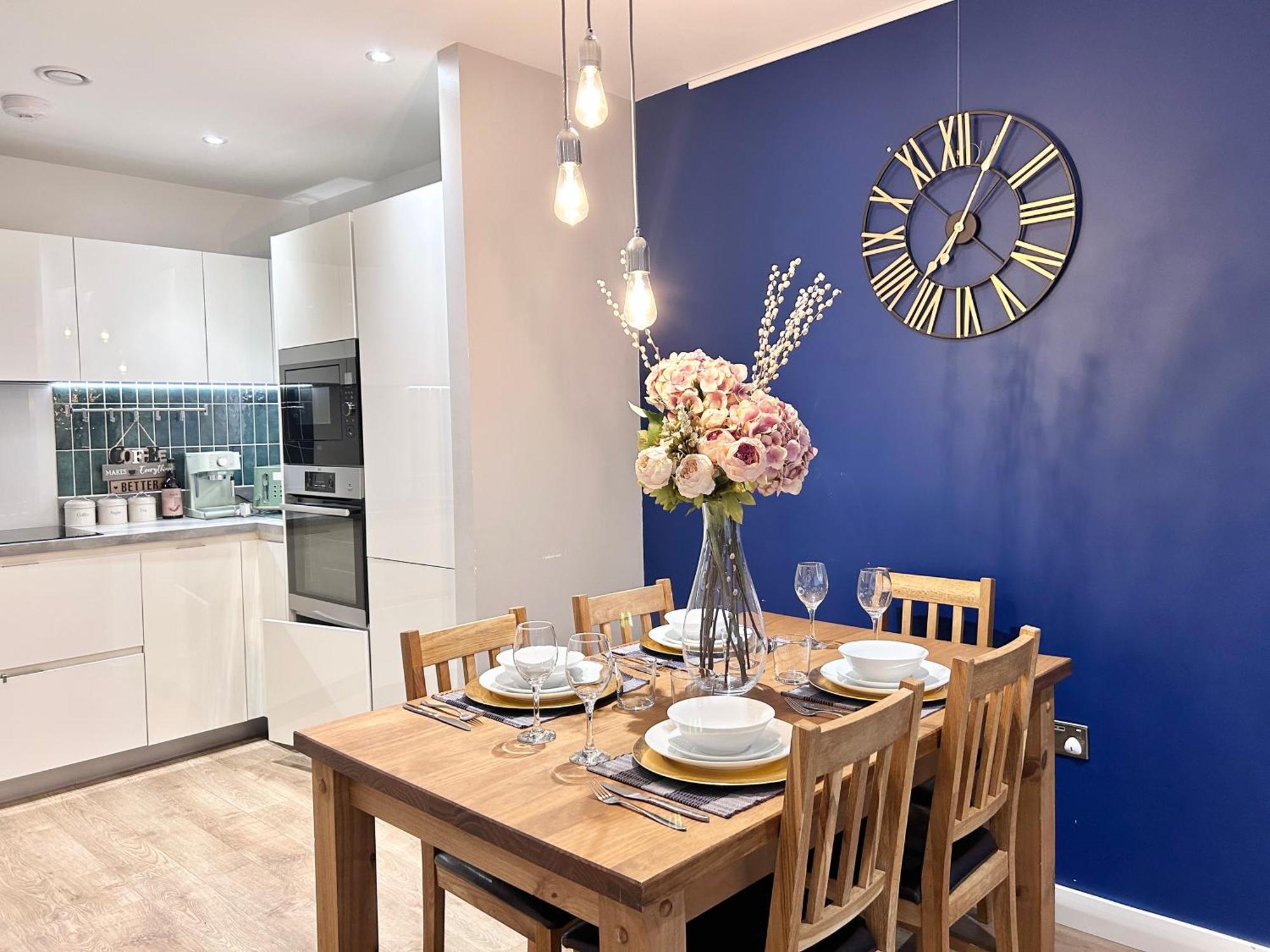 Canary Wharf, Sleeps 4, Fast Wifi, Gym, Prime Location Appartement