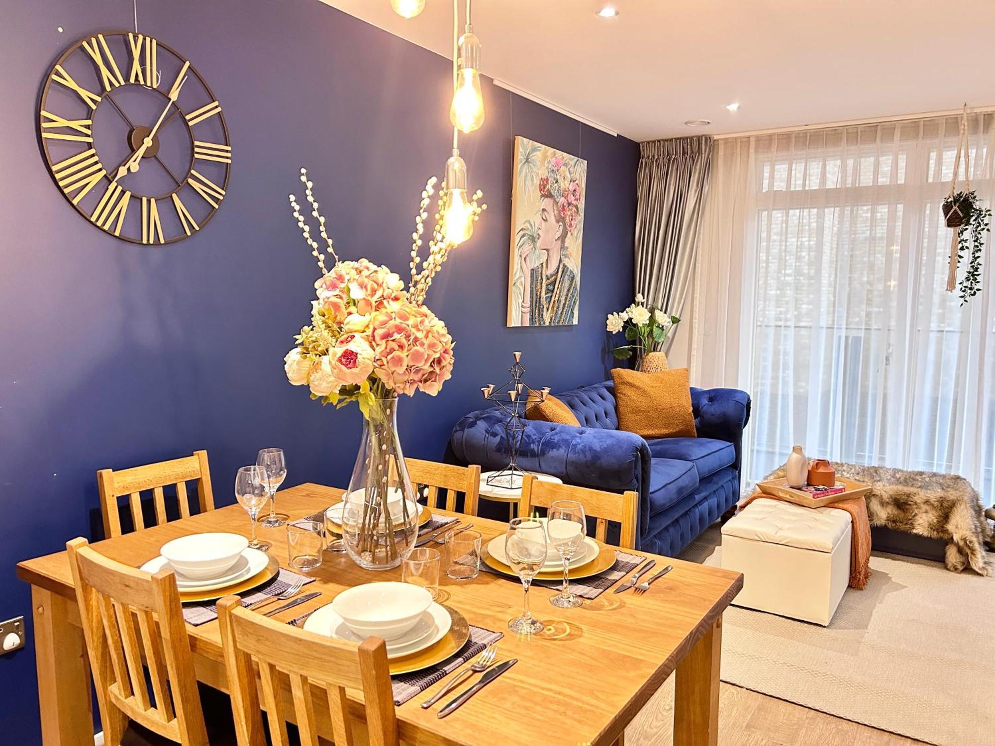Appartement Canary Wharf, Sleeps 4, Fast Wifi, Gym, Prime Location