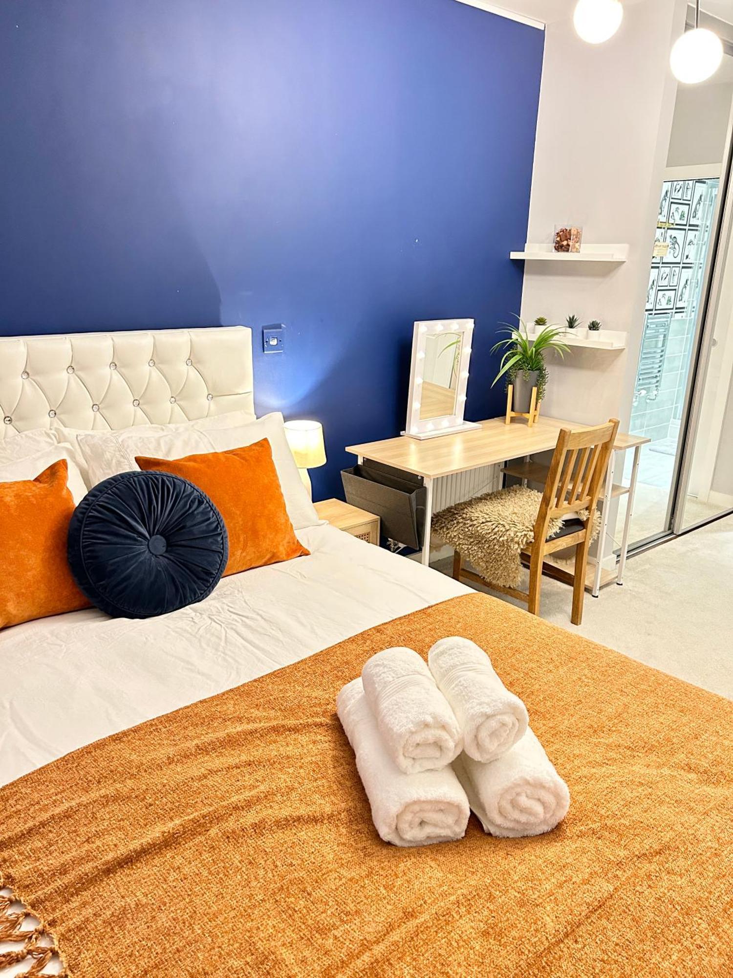 Appartement Canary Wharf, Sleeps 4, Fast Wifi, Gym, Prime Location *