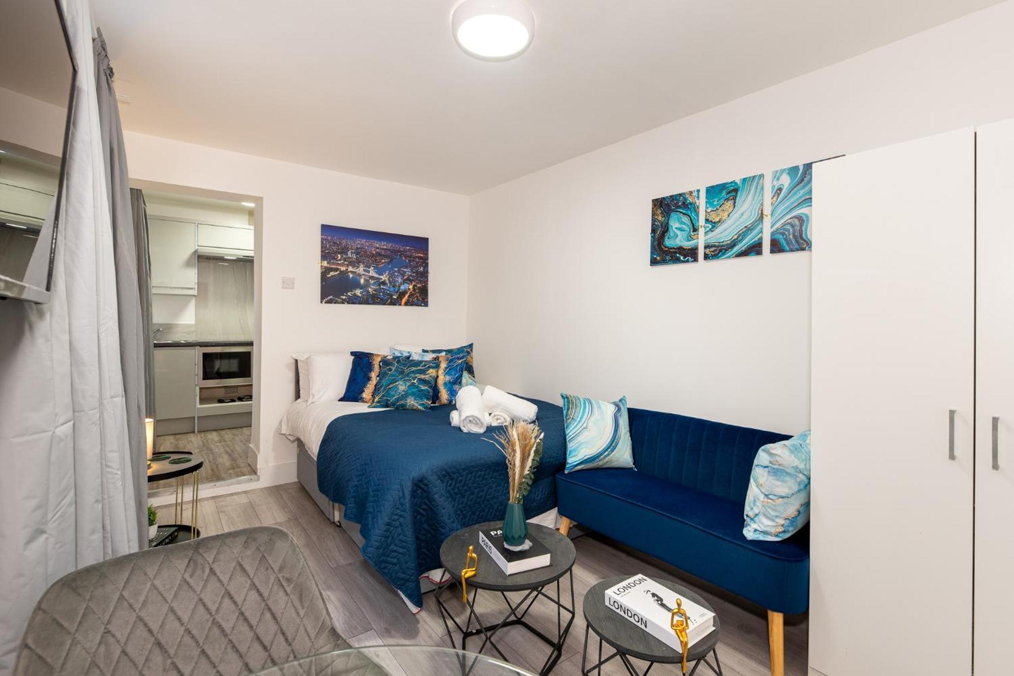 Apartment Cozy Ground-floor Studio, Excellent Access *