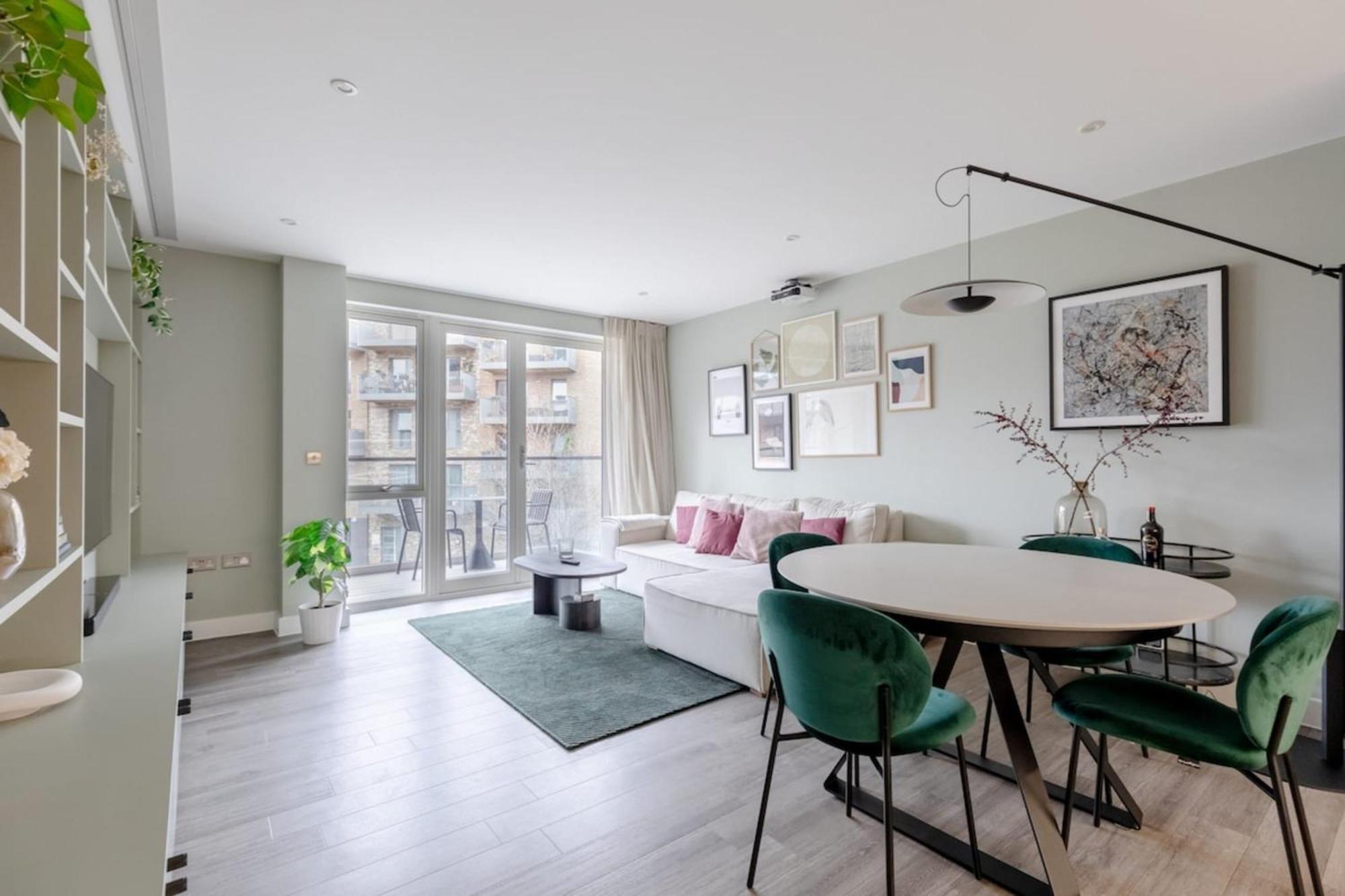 Lägenhet Elegant & Serene 2bd Flat Wroof Terrace Hoxton! London