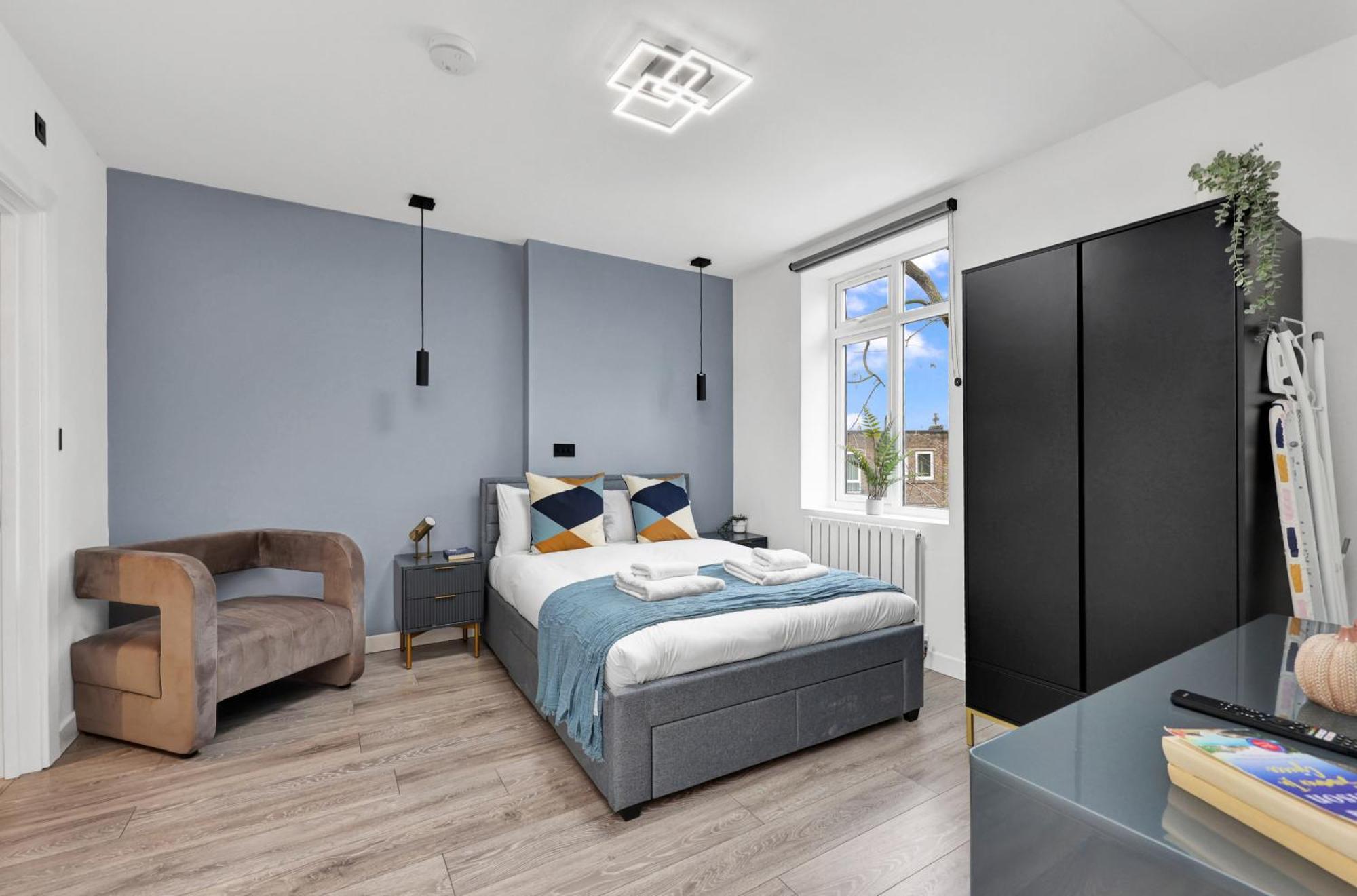 Hilldrop Short Term & Flexible Renting Islington With Free Wifi, Parking & Garden Appartement Londres