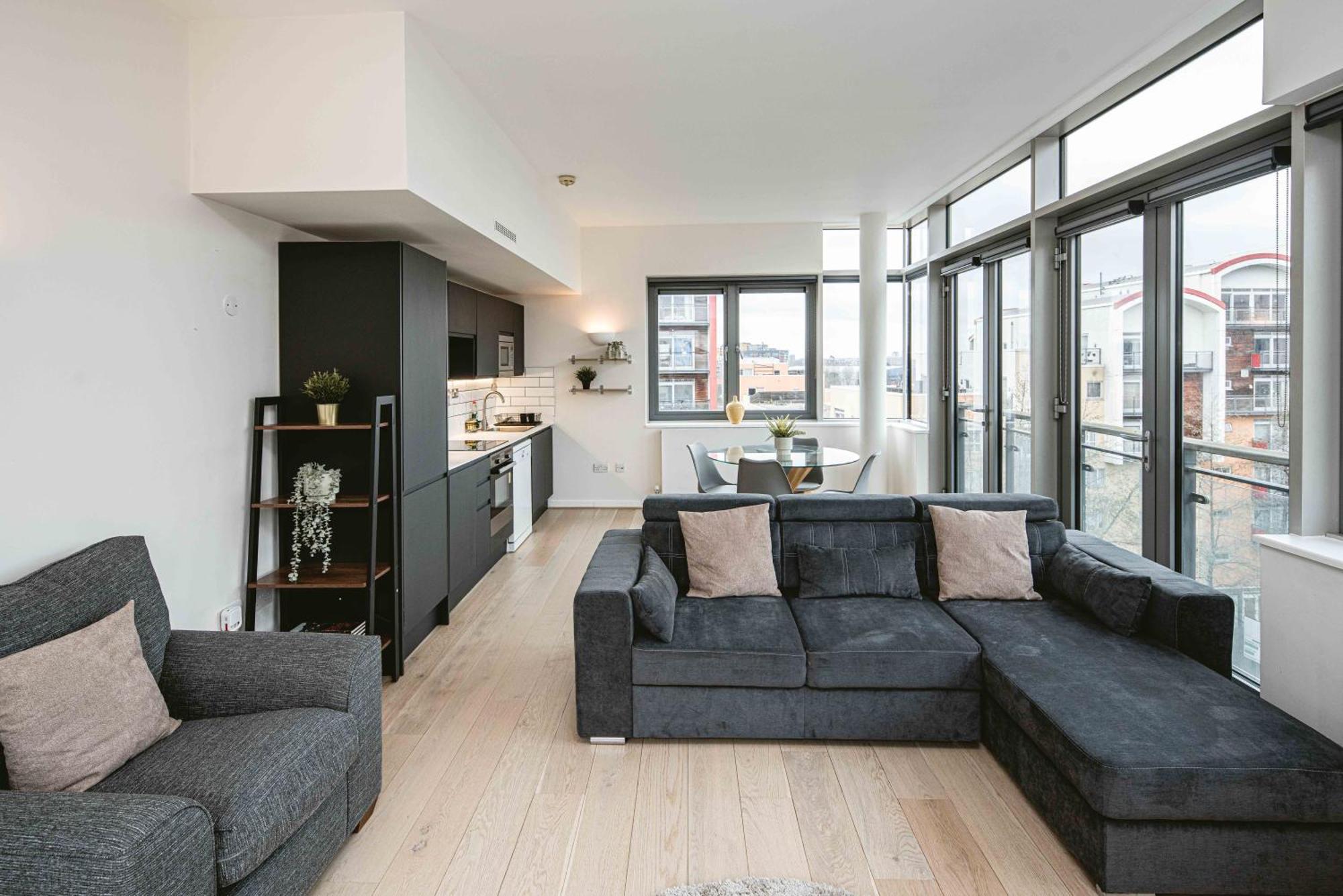 Beautiful Penthouse With Private Terrace In Greenwich Peninsula Appartamento Londra