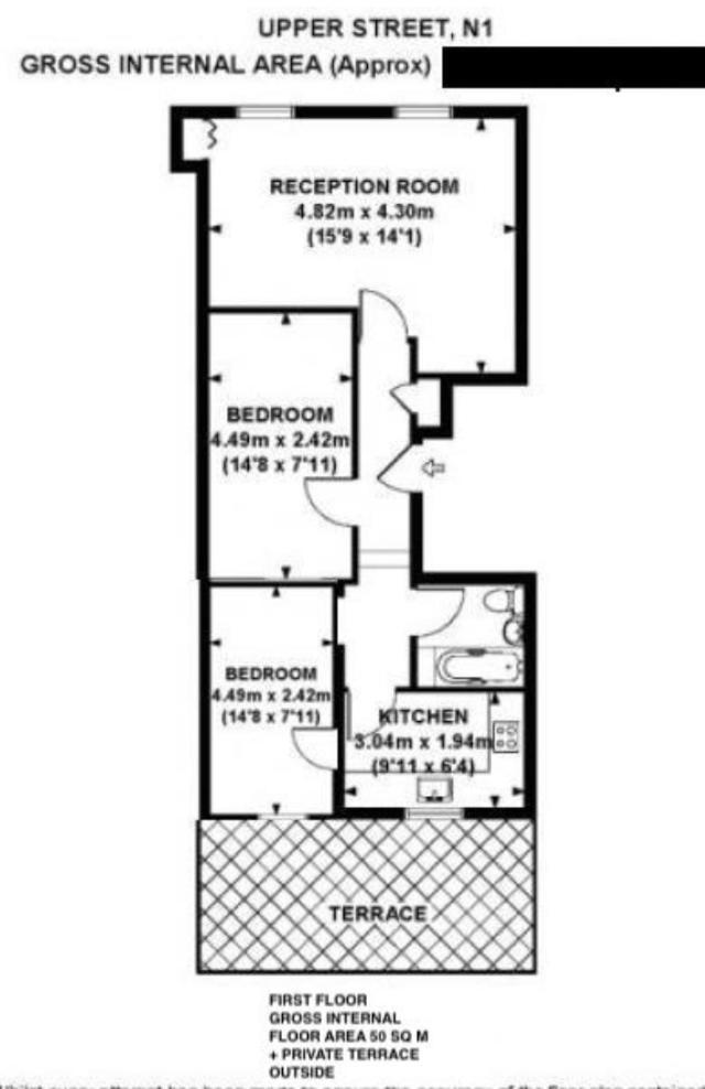 Apartment Flat 1 - 2 Bedrooms And Private Terrace