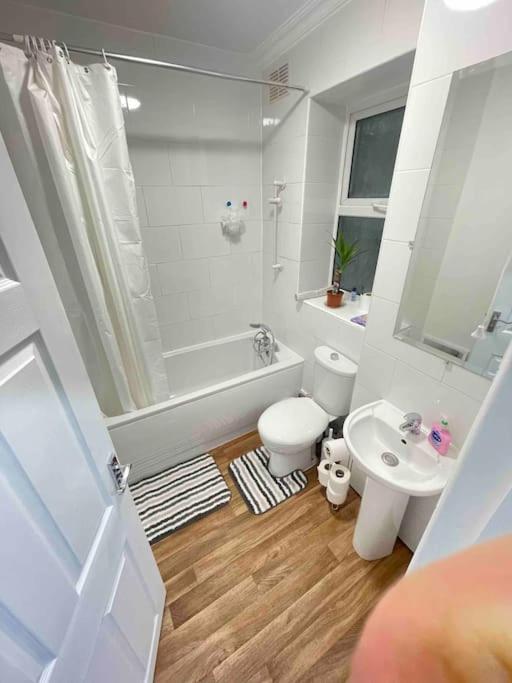 Lägenhet Lovely 1 Bedroom Flat+living With A Sofa Bed London