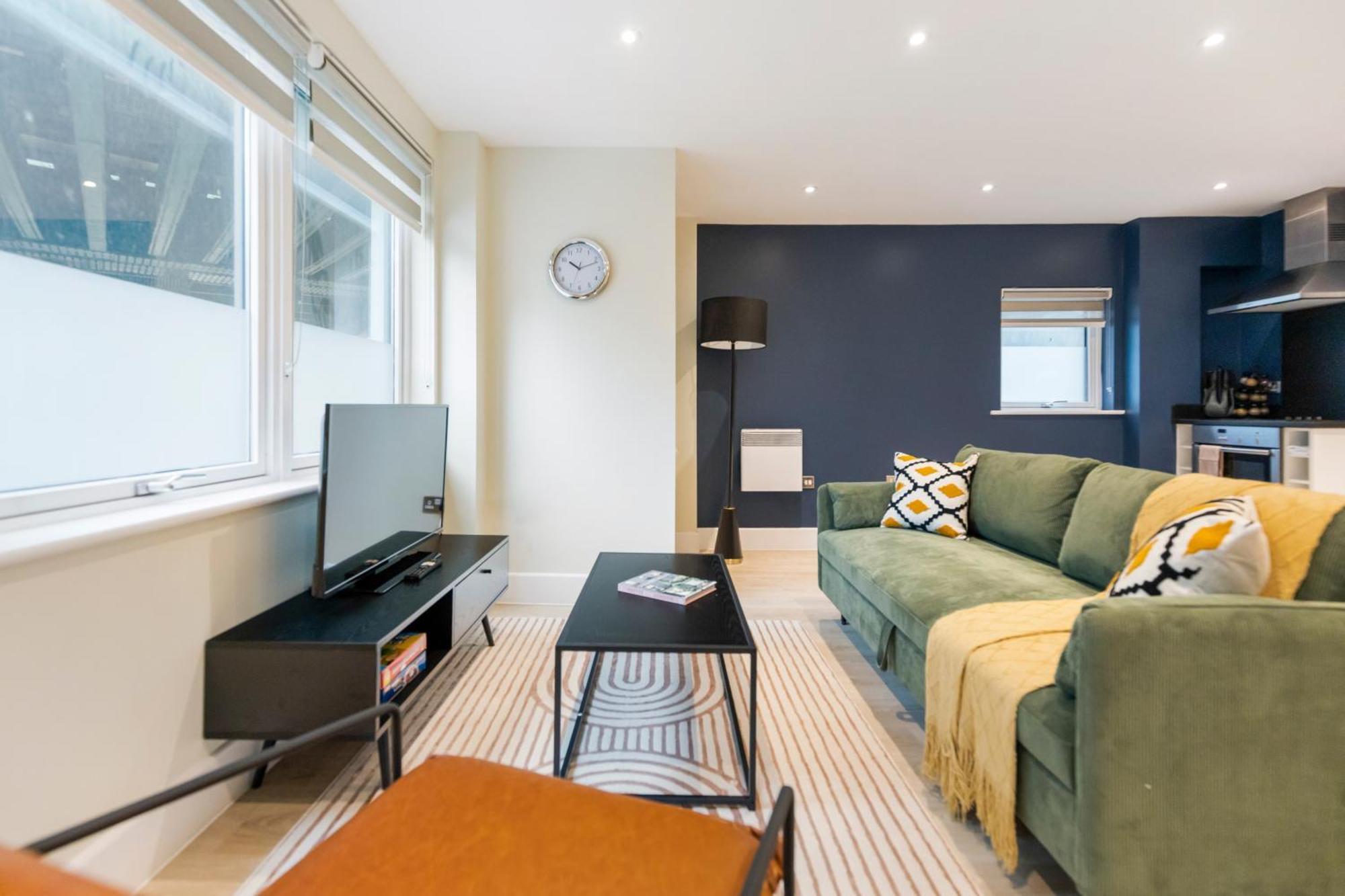 Urban Retreat In Southwark 1br Gem For 3 Lägenhet