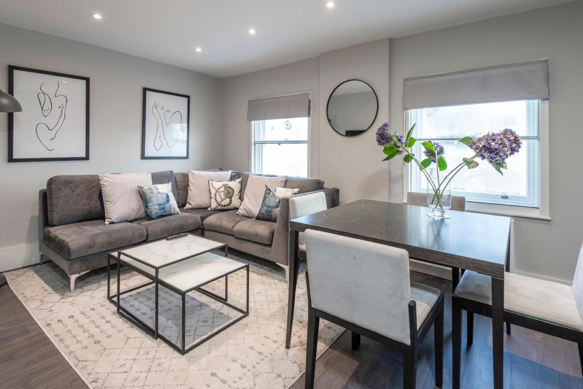 Luxury Georgian House In Marylebone: Modern 1-bed Retreat