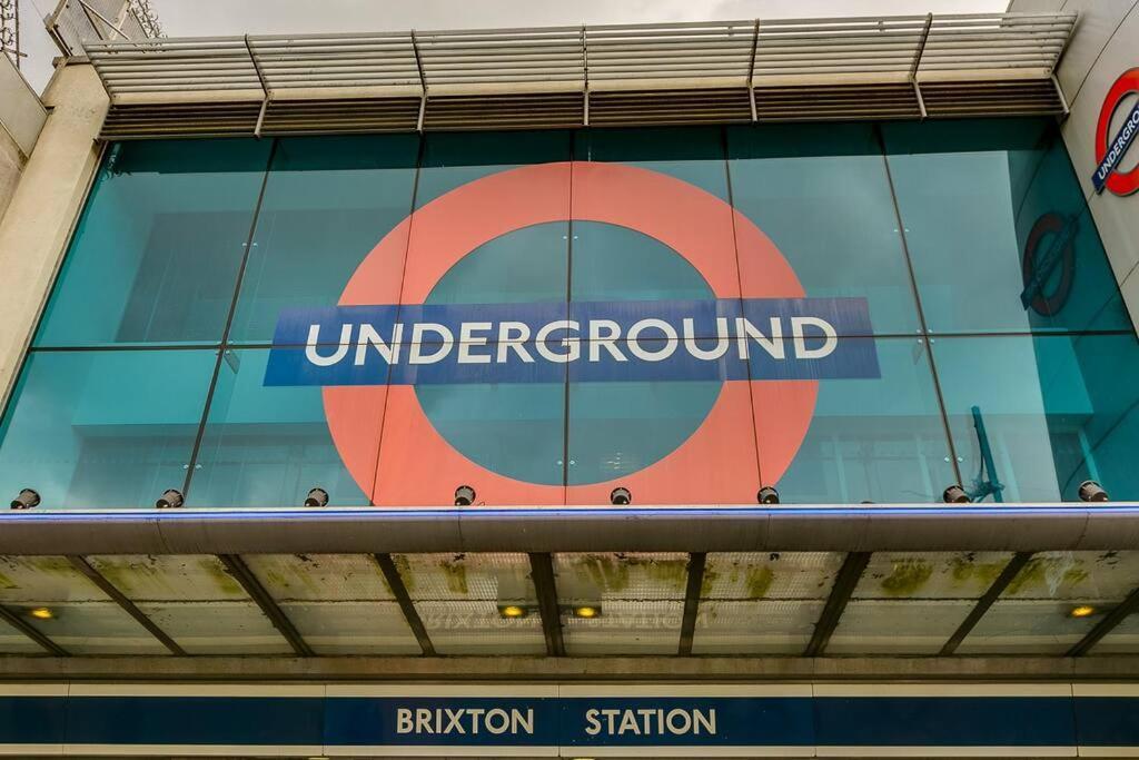 Lägenhet Chic 3 Bedroom Brixtonclapham Near Tube London