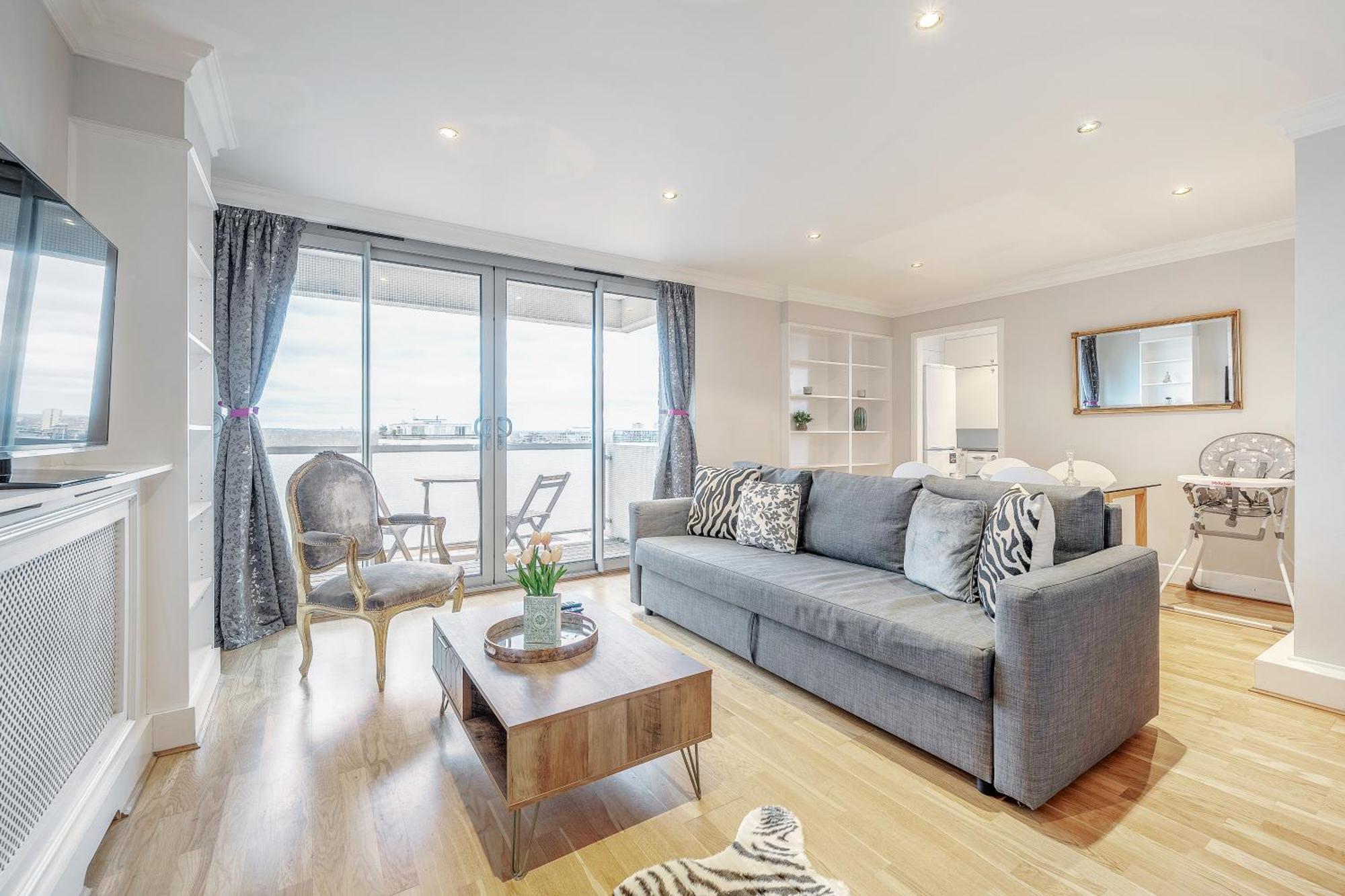 Stunning Flat On King's Road, Chelsea With Balcony Lejlighed *