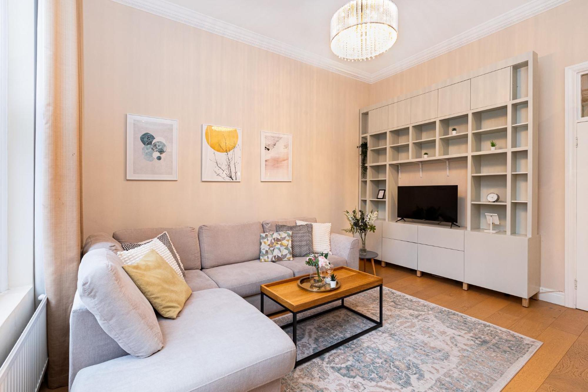 Appartement Bright & Charming 2br Flat Wbalcony In Maida Vale *