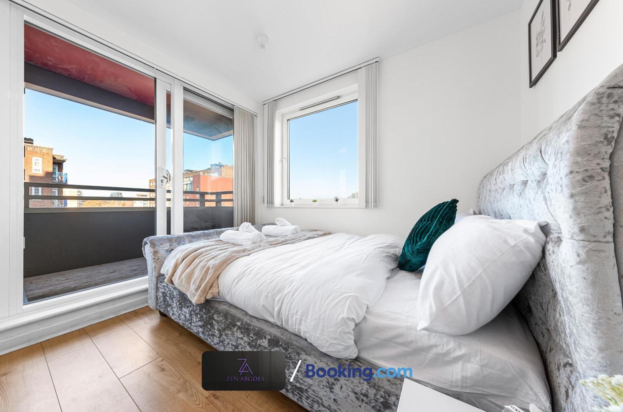 Two Bedroom Flat By Zen Abodes Short Lets & Serviced With Free Wifi & Tv Close To Old St Appartamento *