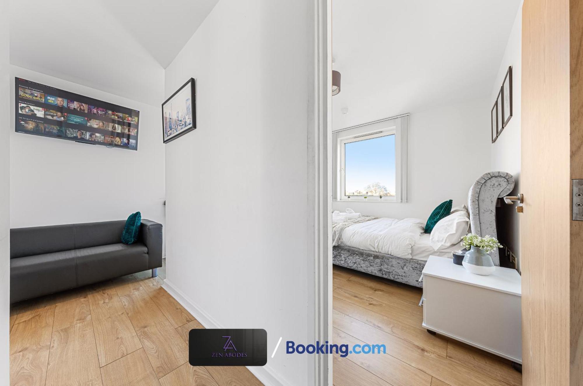 Two Bedroom Flat By Zen Abodes Short Lets & Serviced With Free Wifi & Tv Close To Old St * Londra