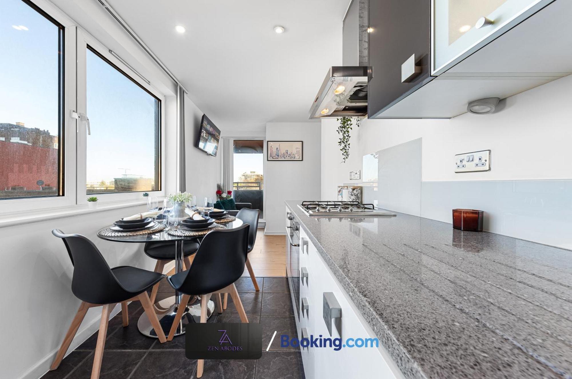 Appartamento Two Bedroom Flat By Zen Abodes Short Lets & Serviced With Free Wifi & Tv Close To Old St *