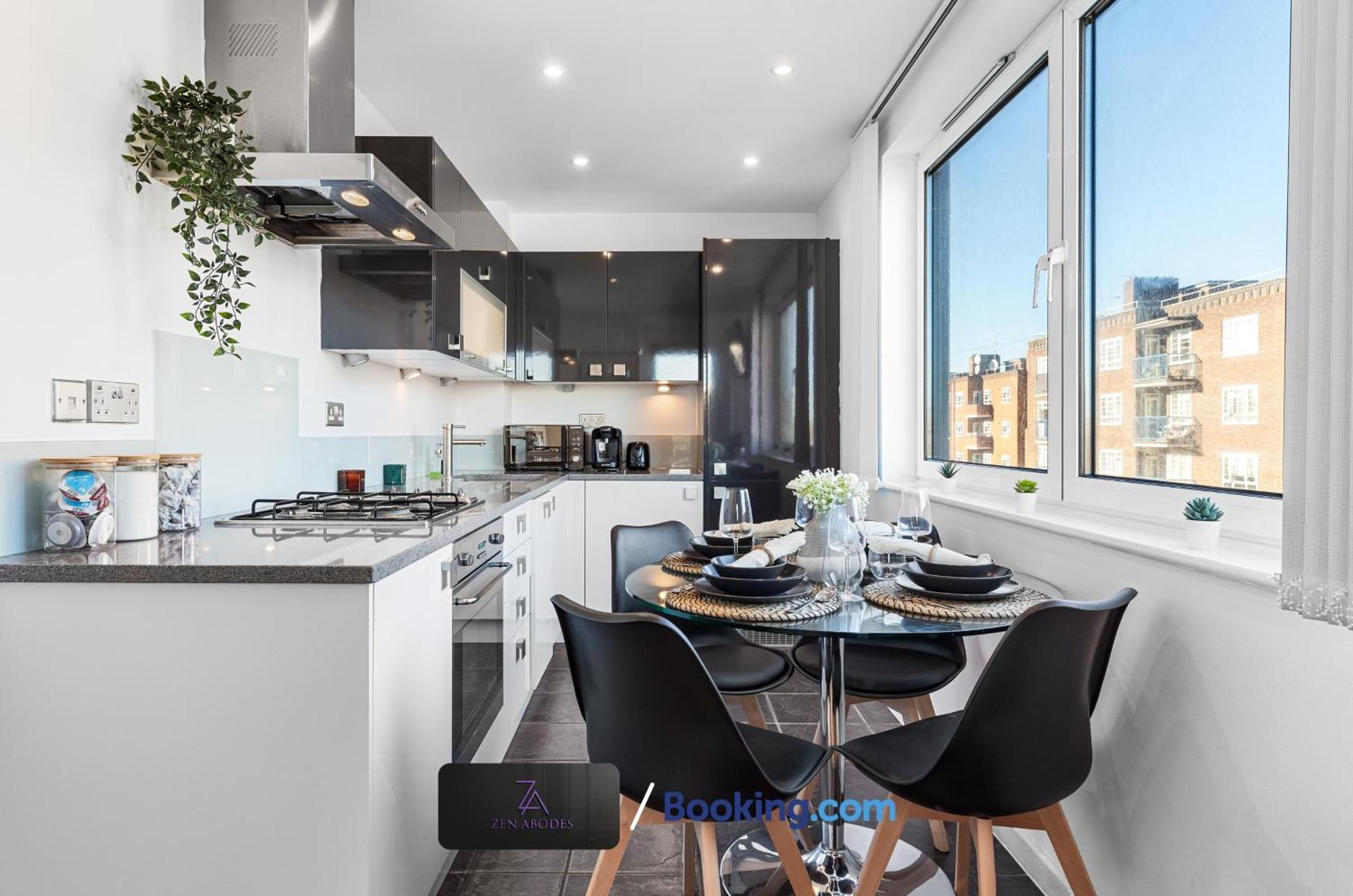 Two Bedroom Flat By Zen Abodes Short Lets & Serviced With Free Wifi & Tv Close To Old St * Londra