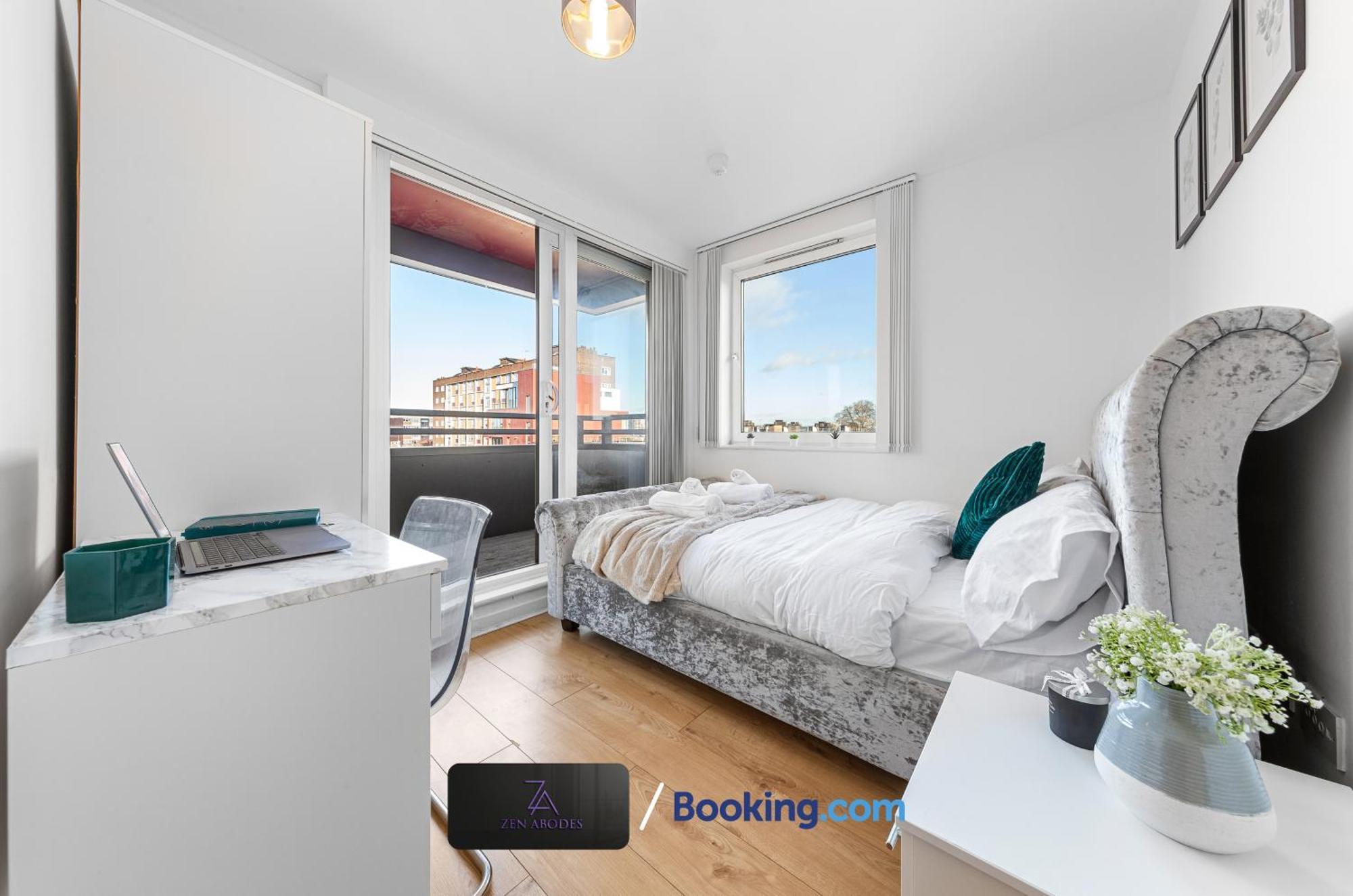 Two Bedroom Flat By Zen Abodes Short Lets & Serviced With Free Wifi & Tv Close To Old St Appartamento *