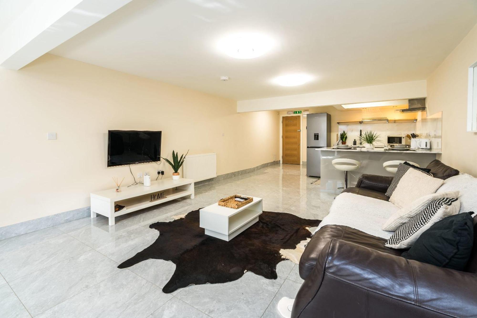 Semesterbostad Huge Fully Equipped Studio 1 Min From Tube Station