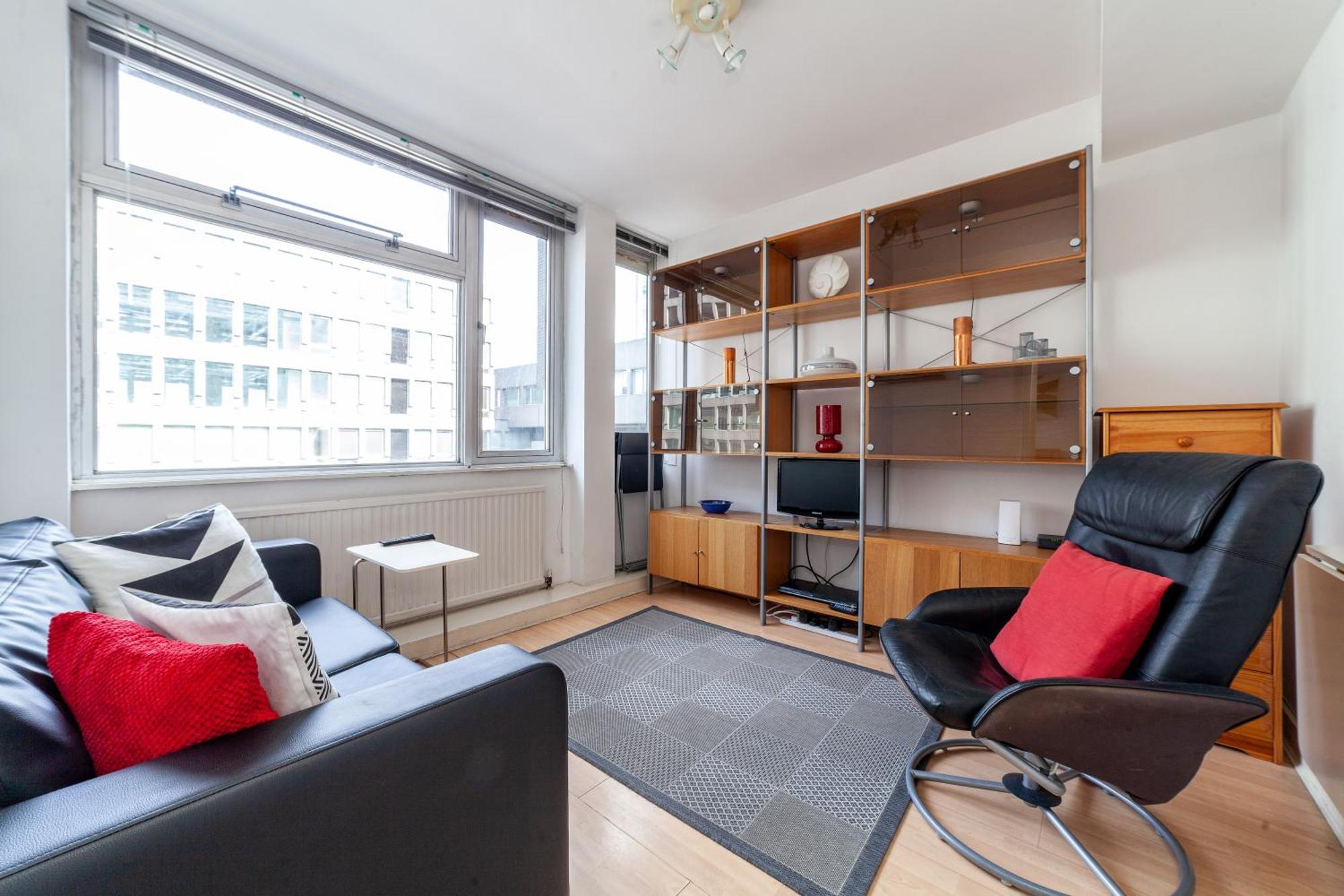 Shiny 1br Flat In Fitzrovia, 2 Min To Tube Lejlighed London