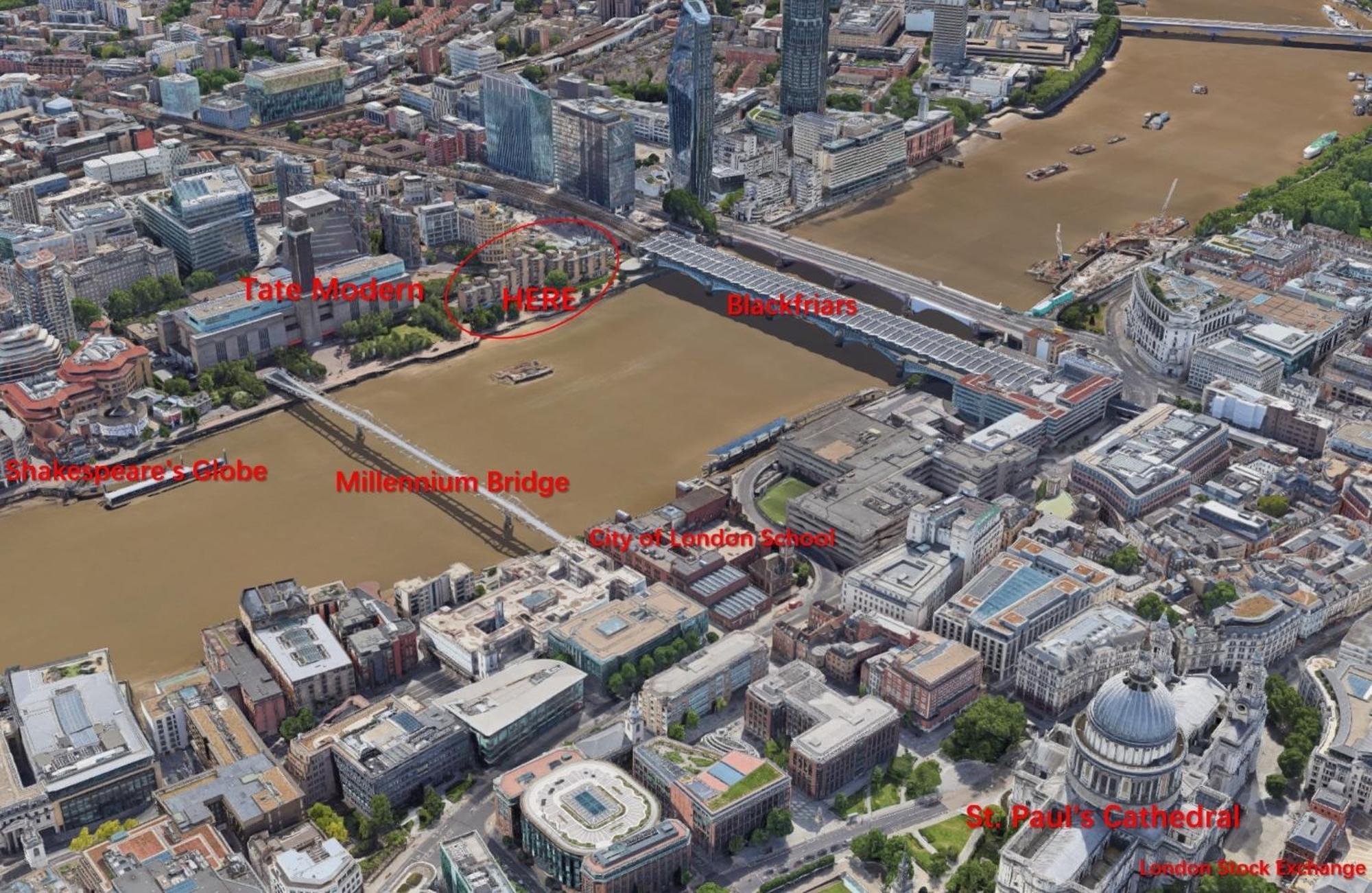 Hotel Excellent River Thames View Entire London