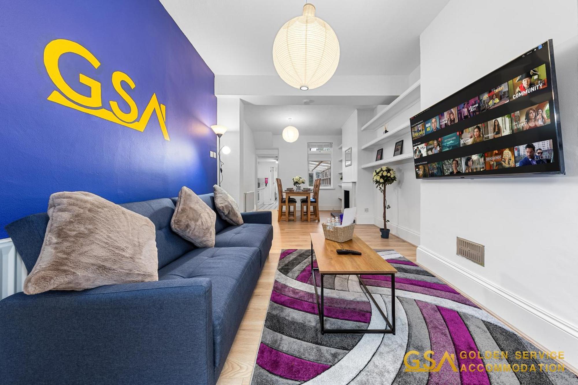 Stylist And Cosy 3 Bed House Leytonstone Sleeps 7 Feriehus *