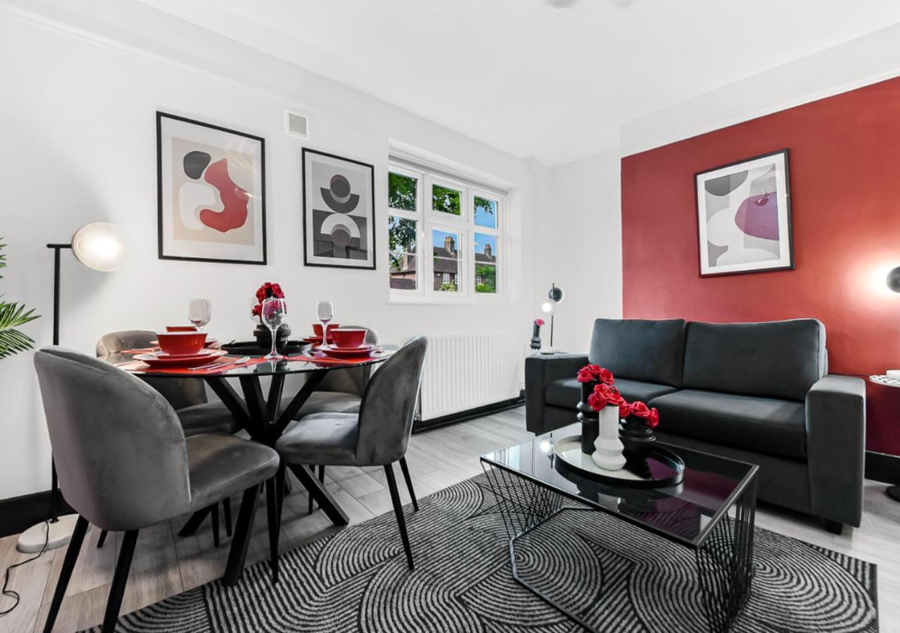 Radiant Serenity 2br Flat Sleeps 4 Warm Ambiance Lägenhet London