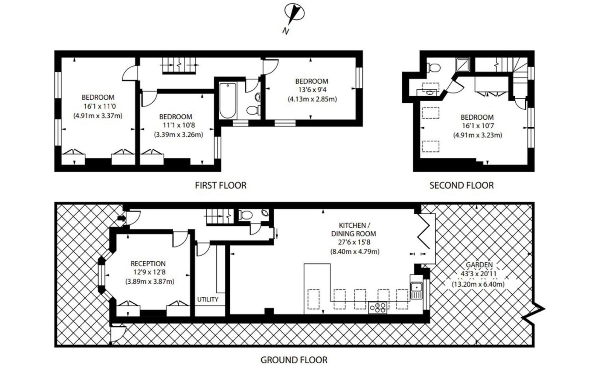 Family 4-bed House & Secluded Garden - Wimbledon Londra