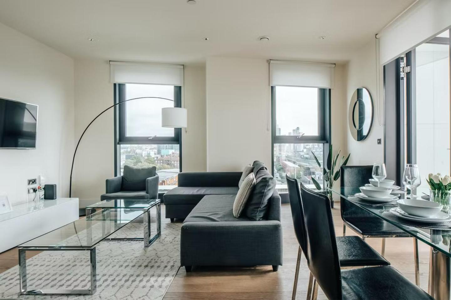 3 Bedroom Penthouse With Private Terrace, Battersea, Nine Elms Lejlighed