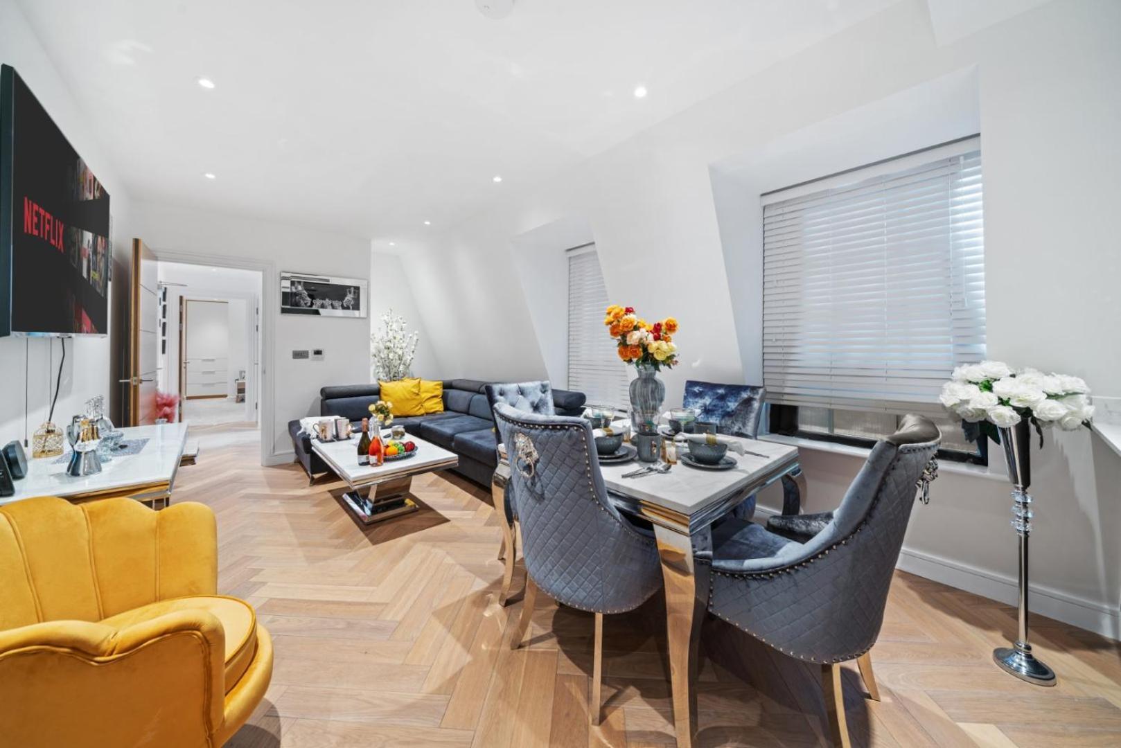 Lägenhet Stunning 1-bedroom Penthouse In Marble Arch 72
