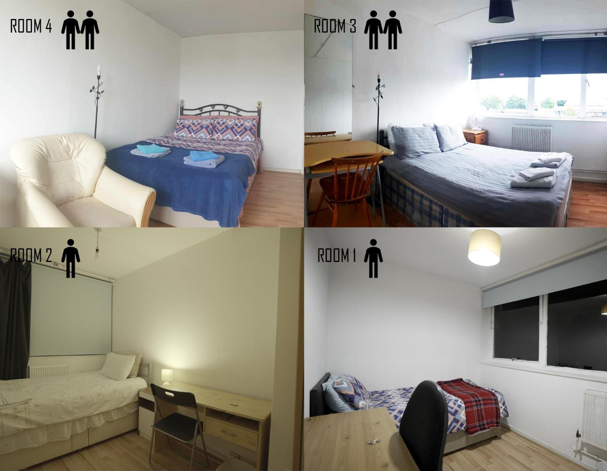 Elephant & Castle - Zone 2 - Private - Shared Bathroom Londen