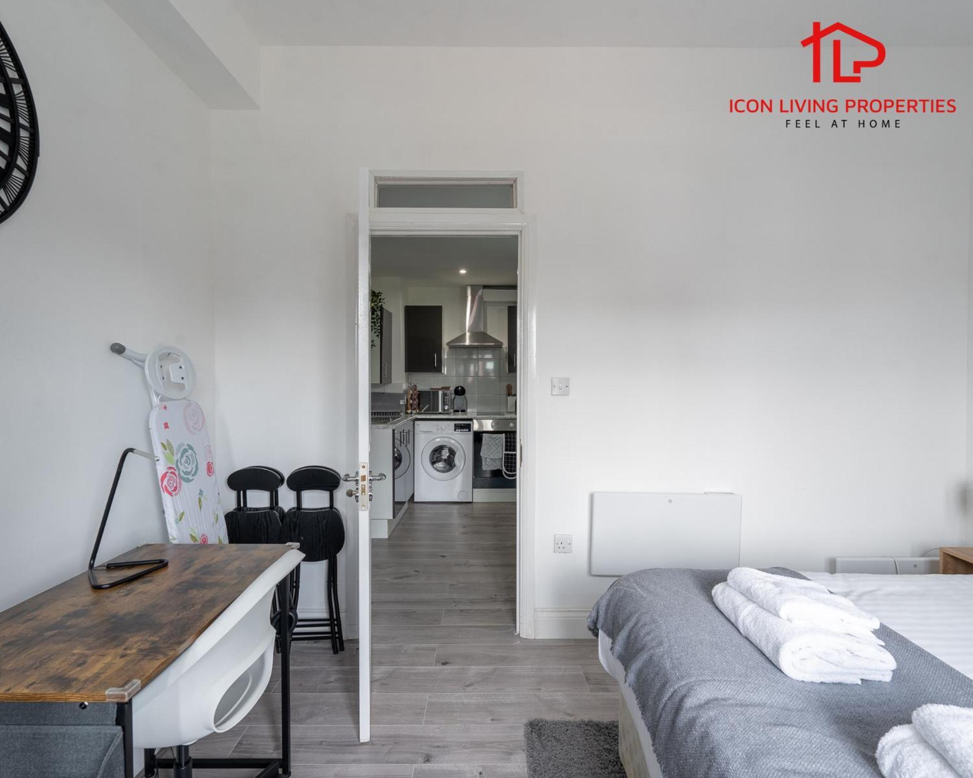 1 Bedroom Arch-view 2 By Icon Living Short Lets & Serviced With Free Parking Appartement