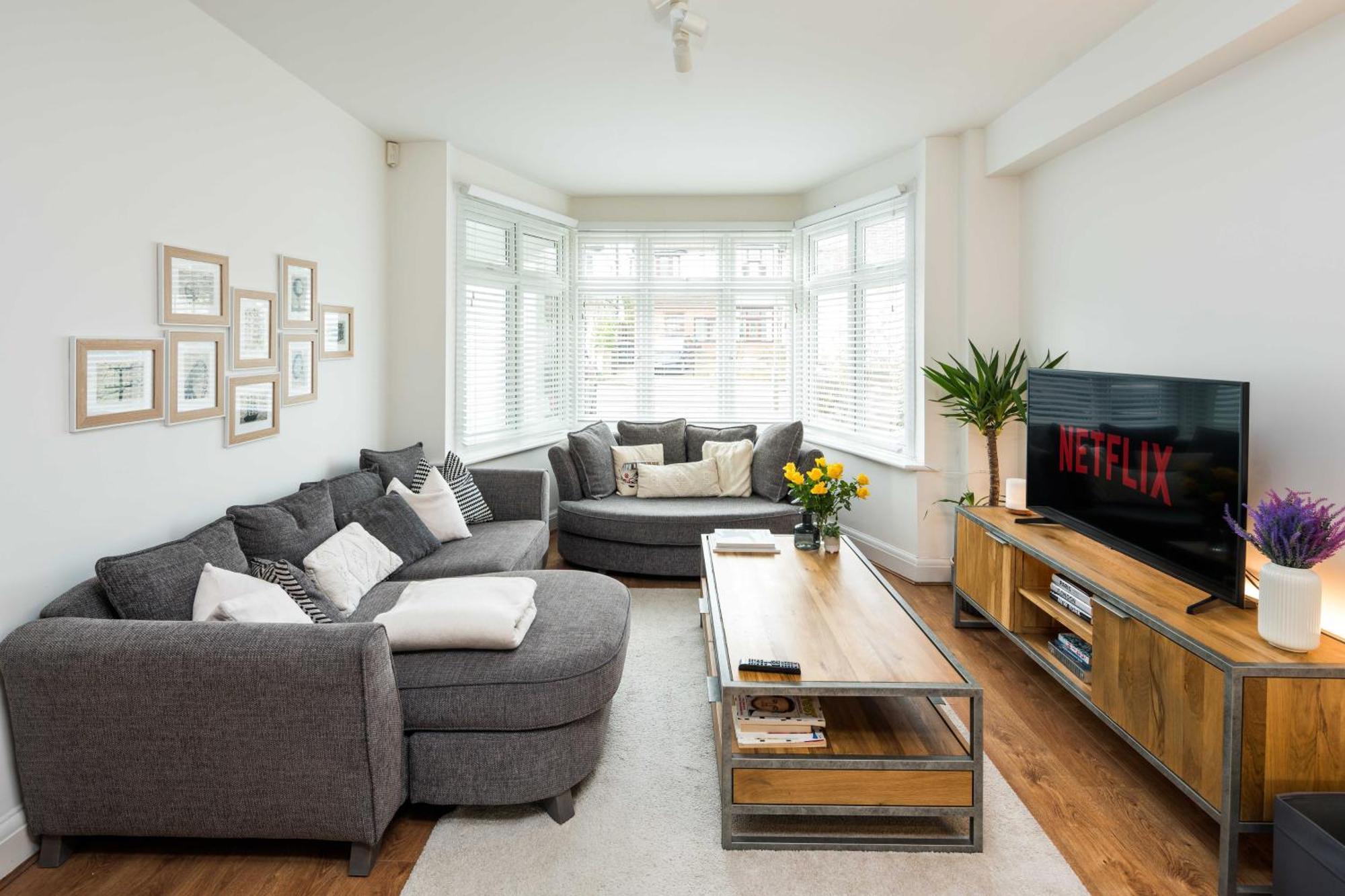 Vakantiehuis Contemporary 5 Bedroom With Garden North Finchley *