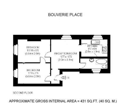 Lägenhet Charming 2 Bedroom Flat In Paddington London