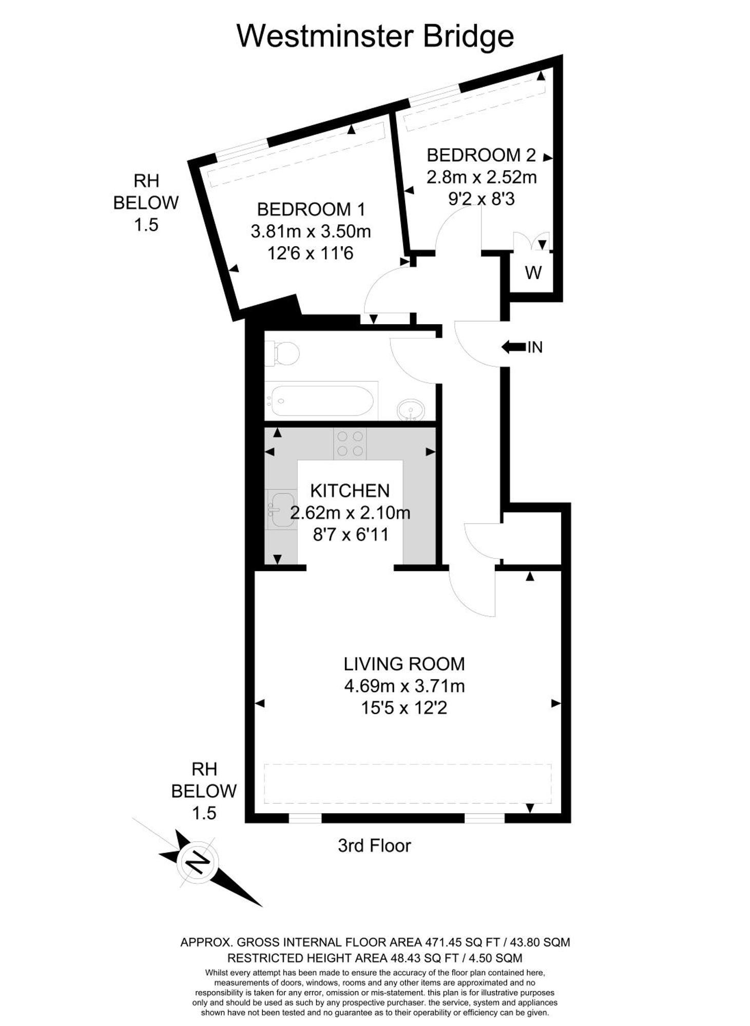 Leilighet Zone 1, Near Eye, Attractions, 2 Beds London