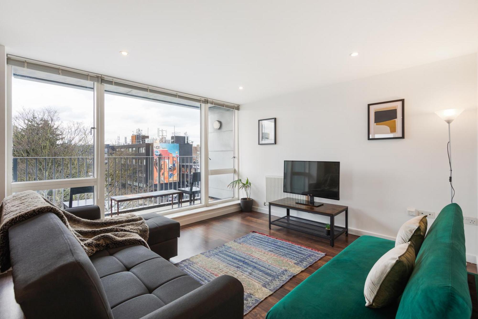 Lägenhet Modern & Spacious 3 Bed With Free Parking & Lift In Shoreditch, Next To Station