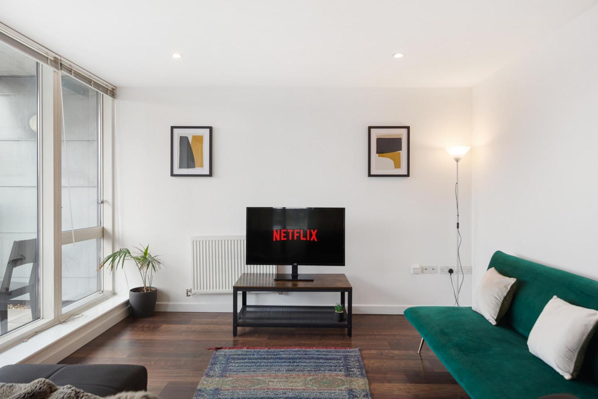 Lägenhet Modern & Spacious 3 Bed With Free Parking & Lift In Shoreditch, Next To Station London