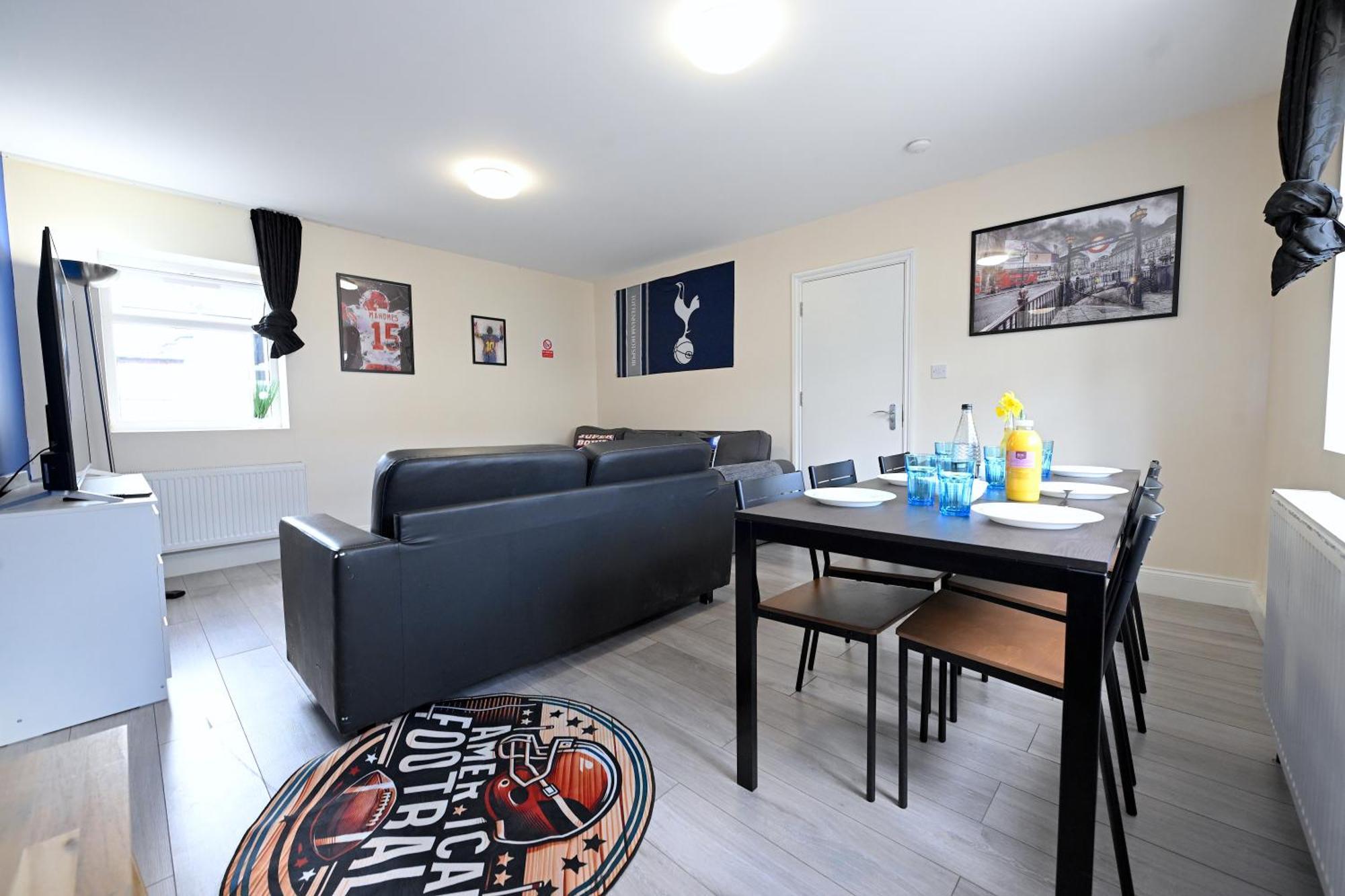 Spacious 5 Bedroom House Next To Tottenham Stadium Appartement *