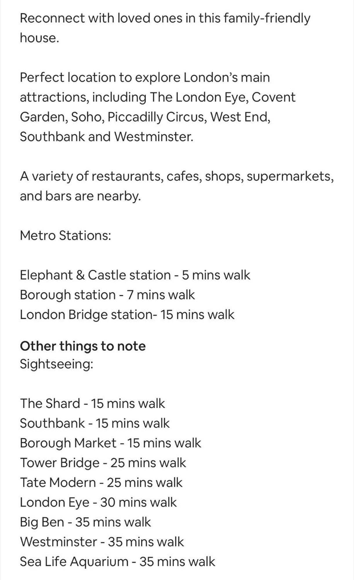 Lovely 2-bed 15 Mins Walk To The Shard Appartamento *