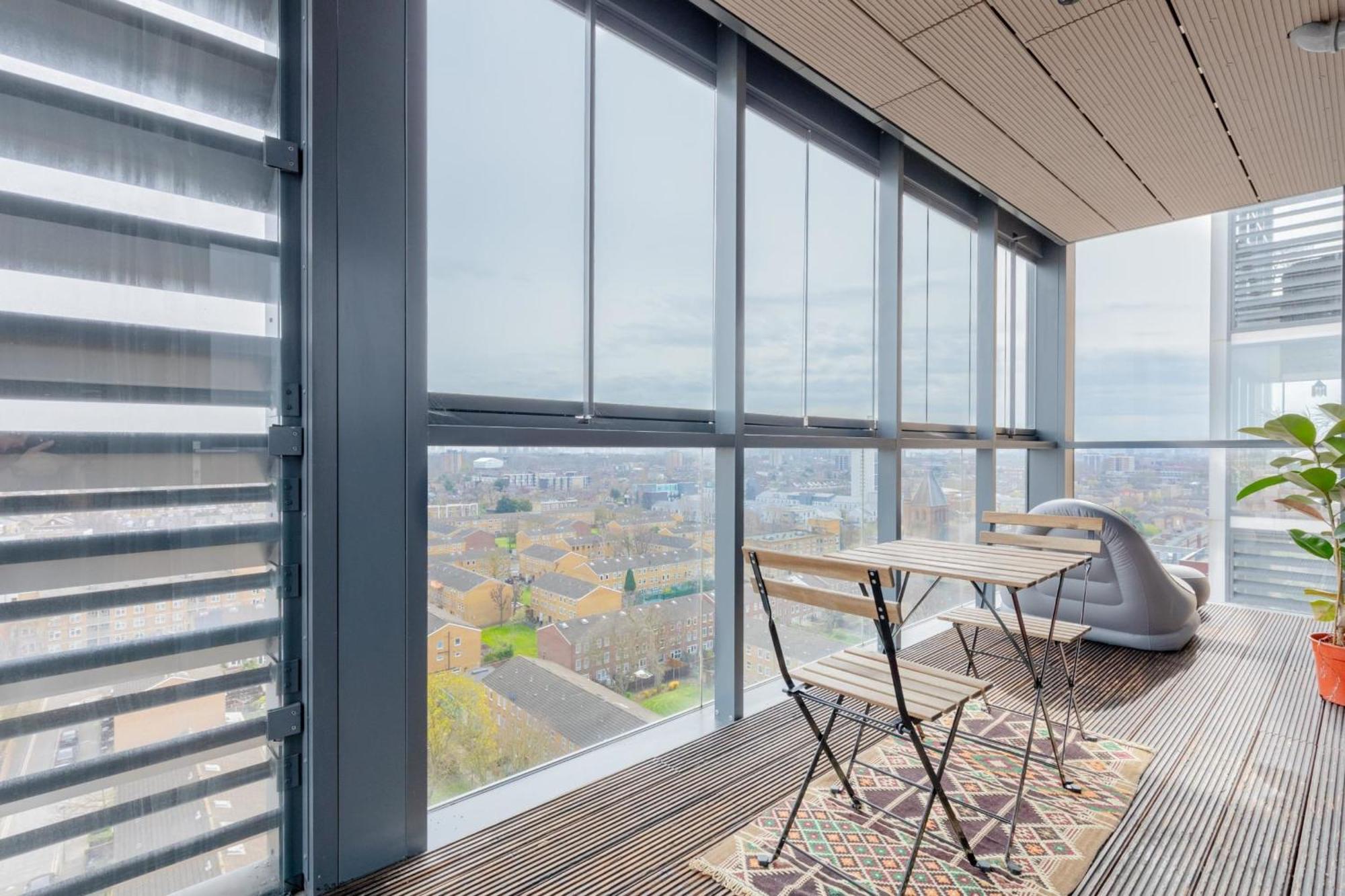 Quirky 1bd Flat Wgym & Views Dalston! Lägenhet *