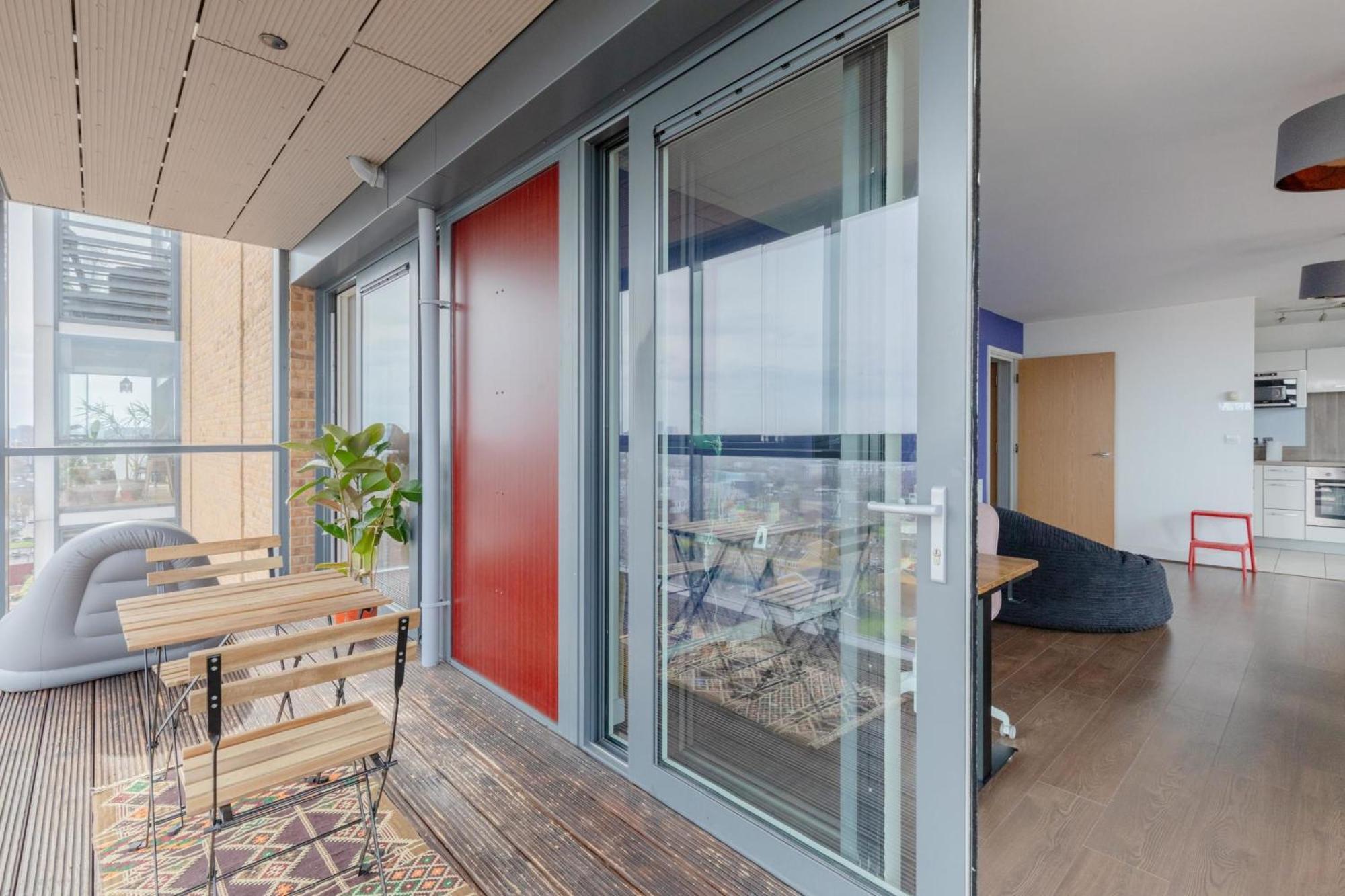 Quirky 1bd Flat Wgym & Views Dalston! Lägenhet