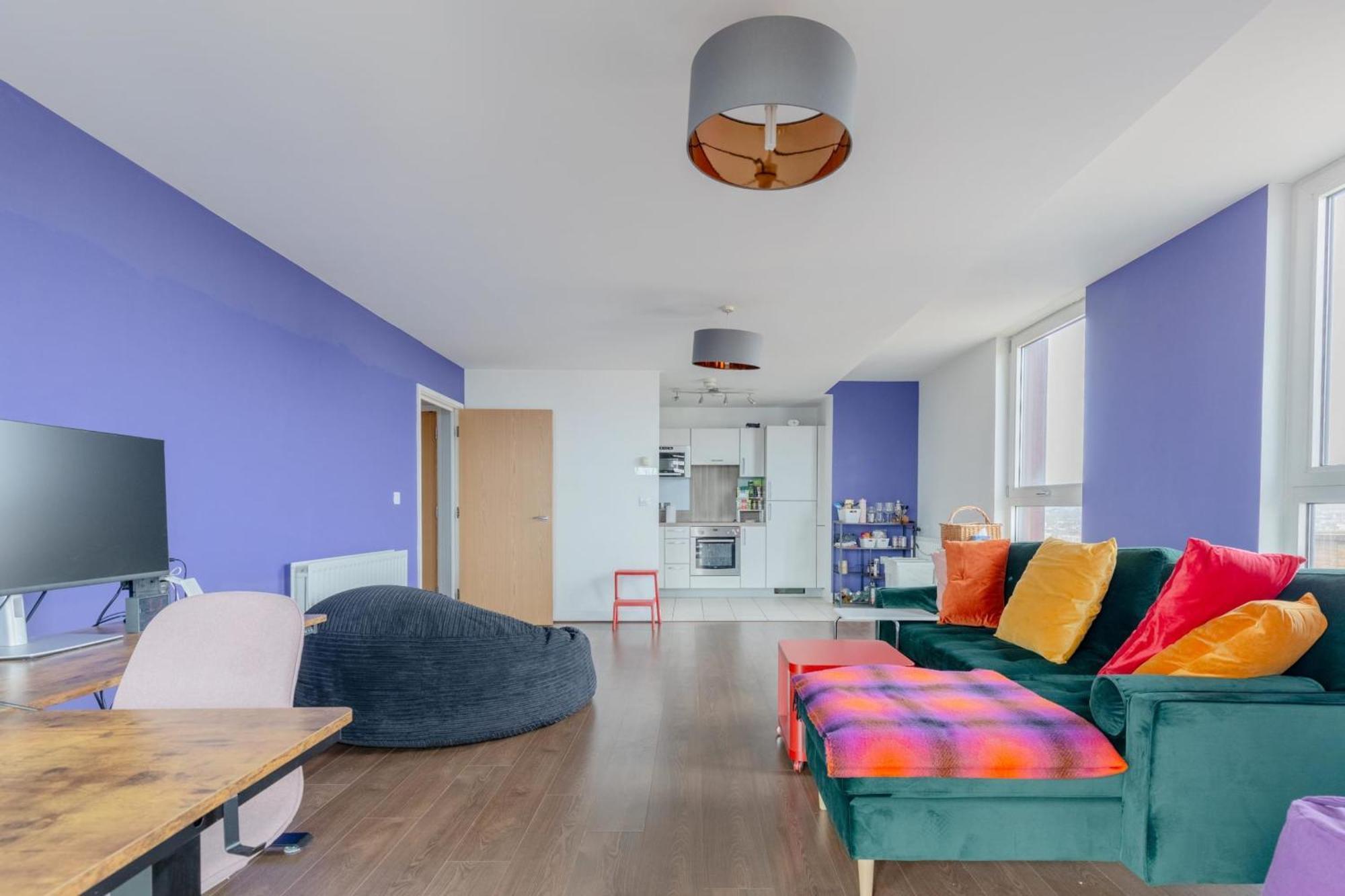 Quirky 1bd Flat Wgym & Views Dalston! Lägenhet London