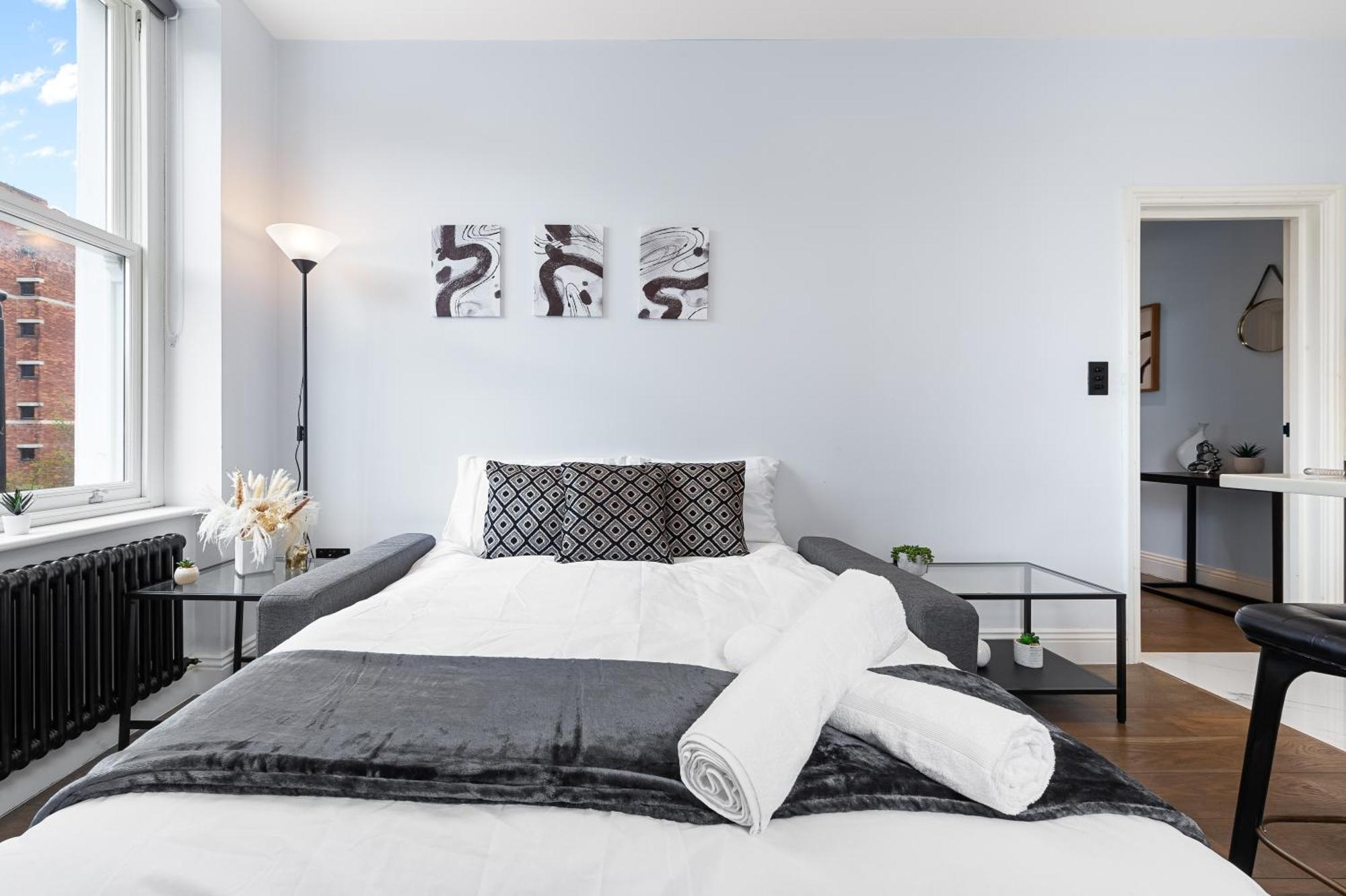 Lejlighed Stunning 1 Bedroom In Westminster With Ac Sleeps 4 *